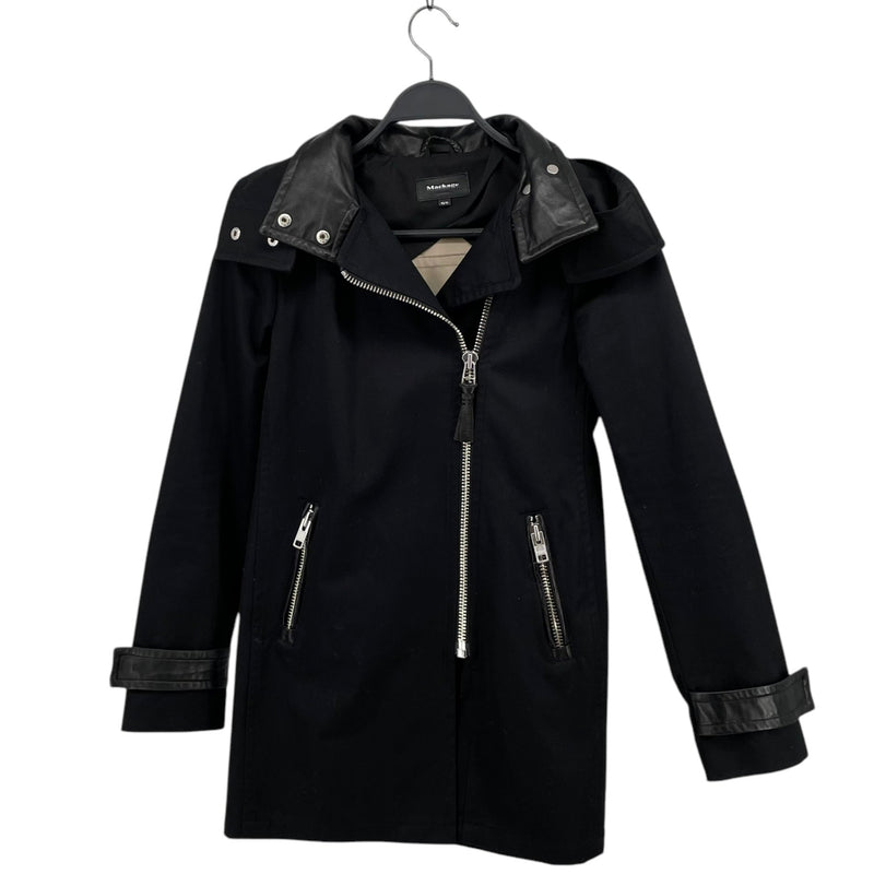 MACKAGE/Jacket/XS/Cotton/BLK/double pocket zipper