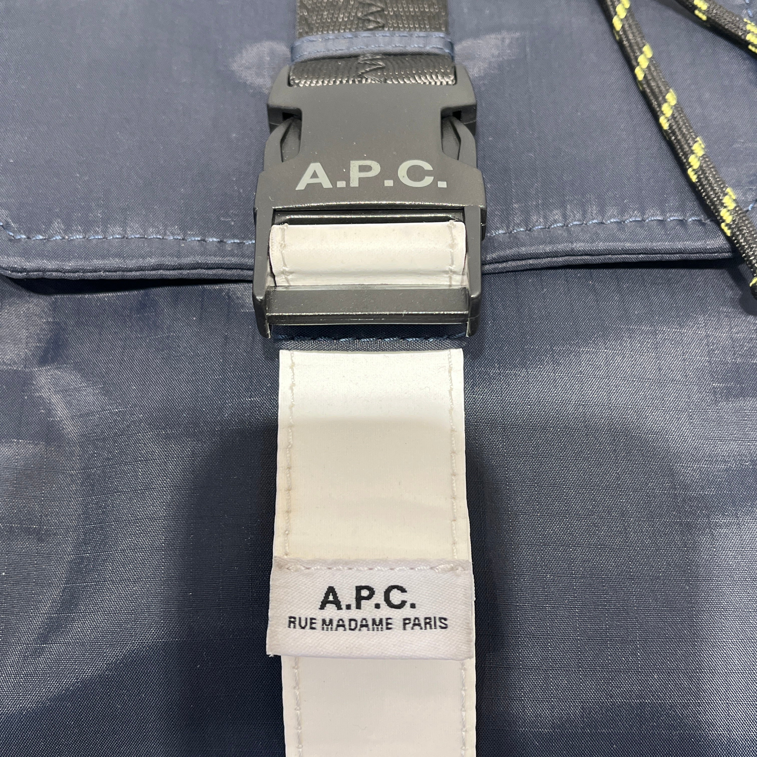 A.P.C./Backpack/Nylon/NVY/TREK BACKPACK view 5