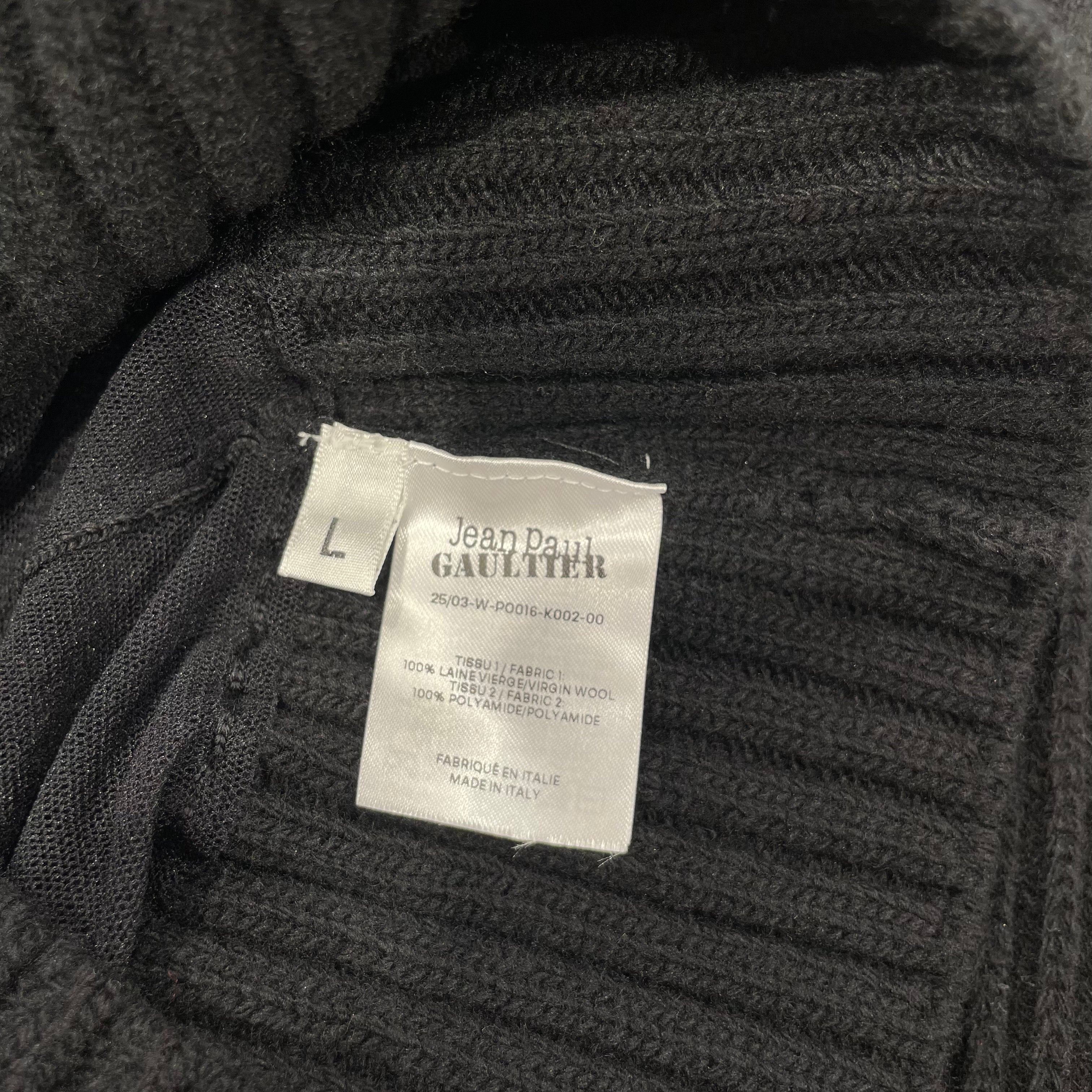 Jean Paul Gaultier/Sweater/L/Cotton/BLK/ view 4
