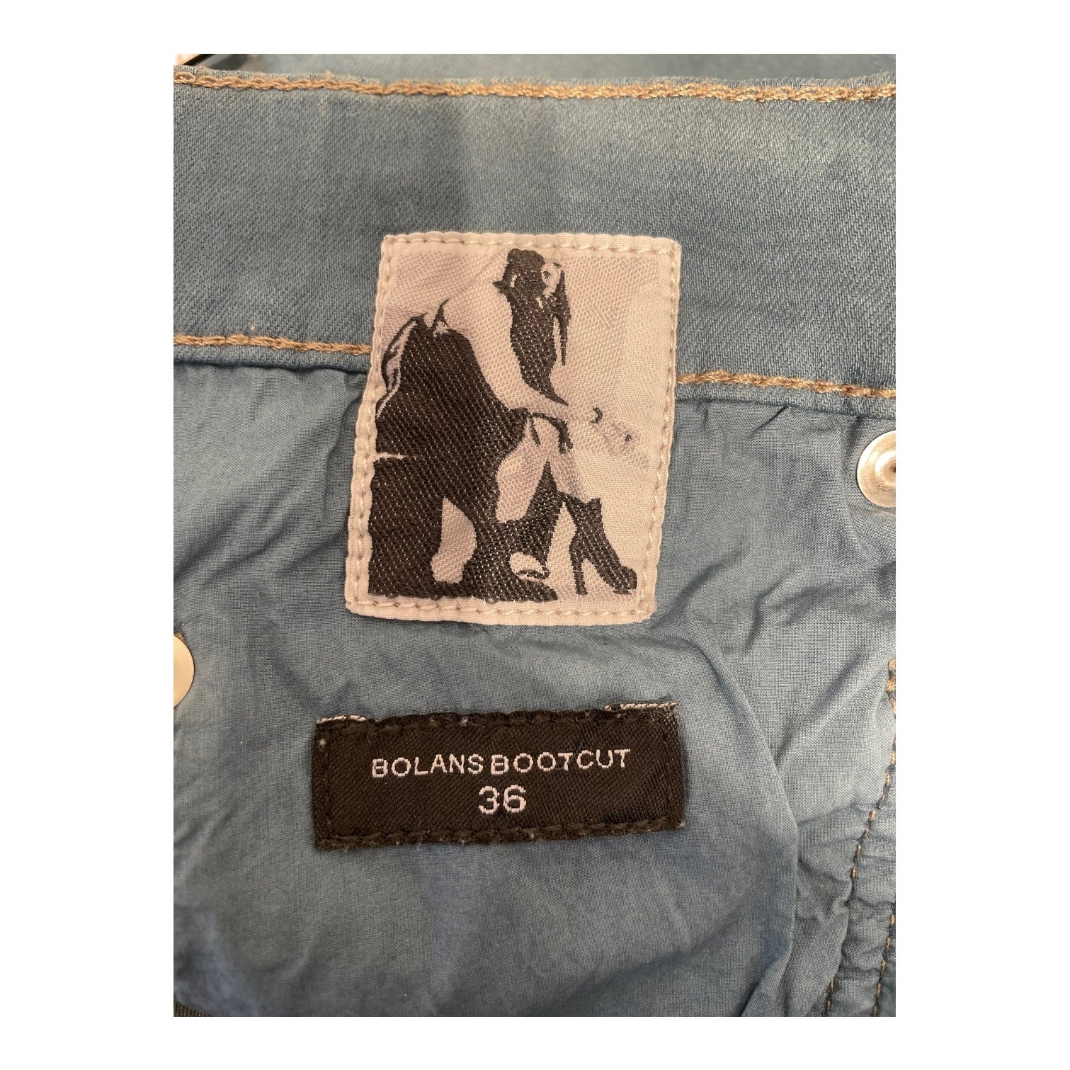 Rick Owens/Bootcut Pants/34/Cotton/MLT/ view 4
