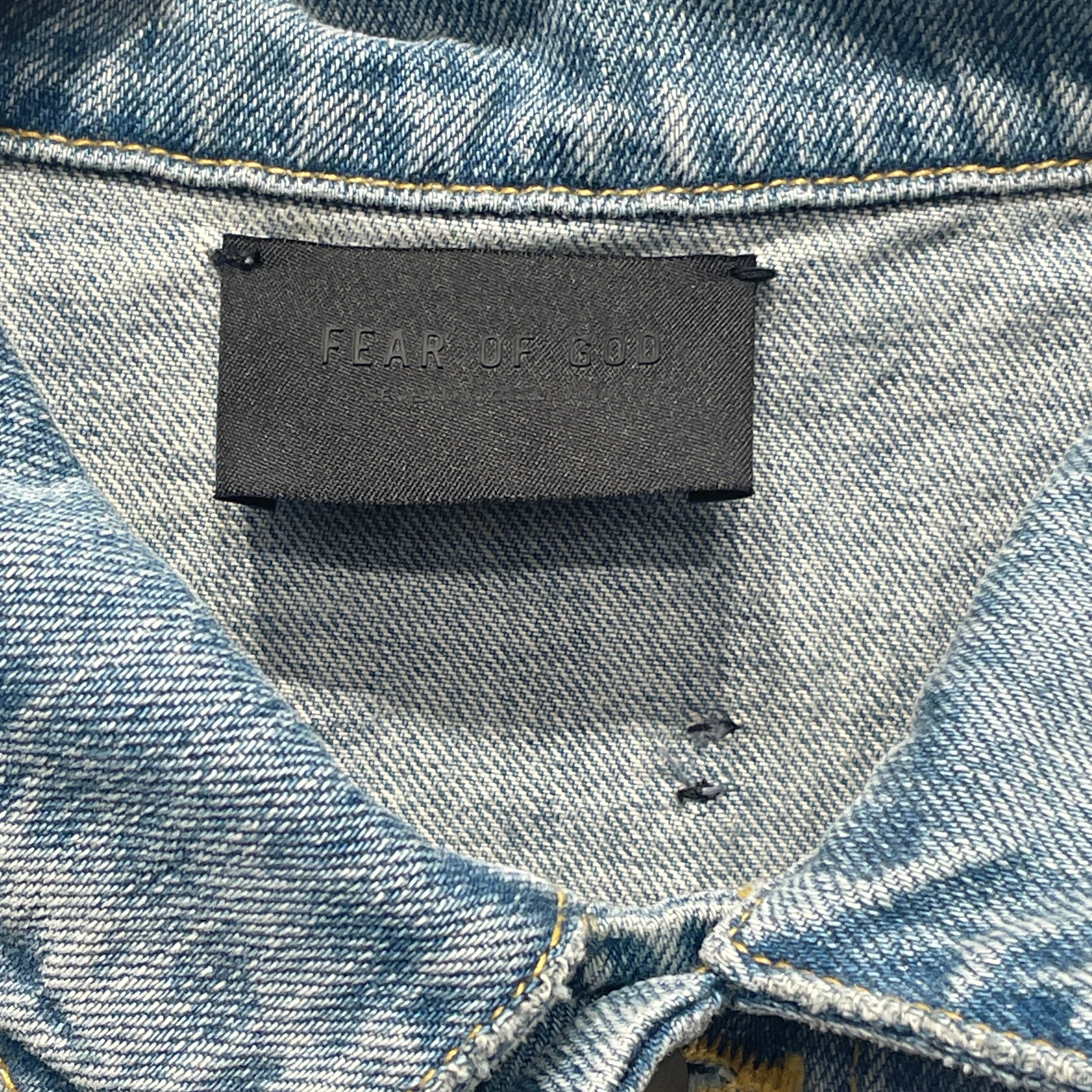 FEAR OF GOD/Denim Jkt/M/Denim/BLU/ view 3