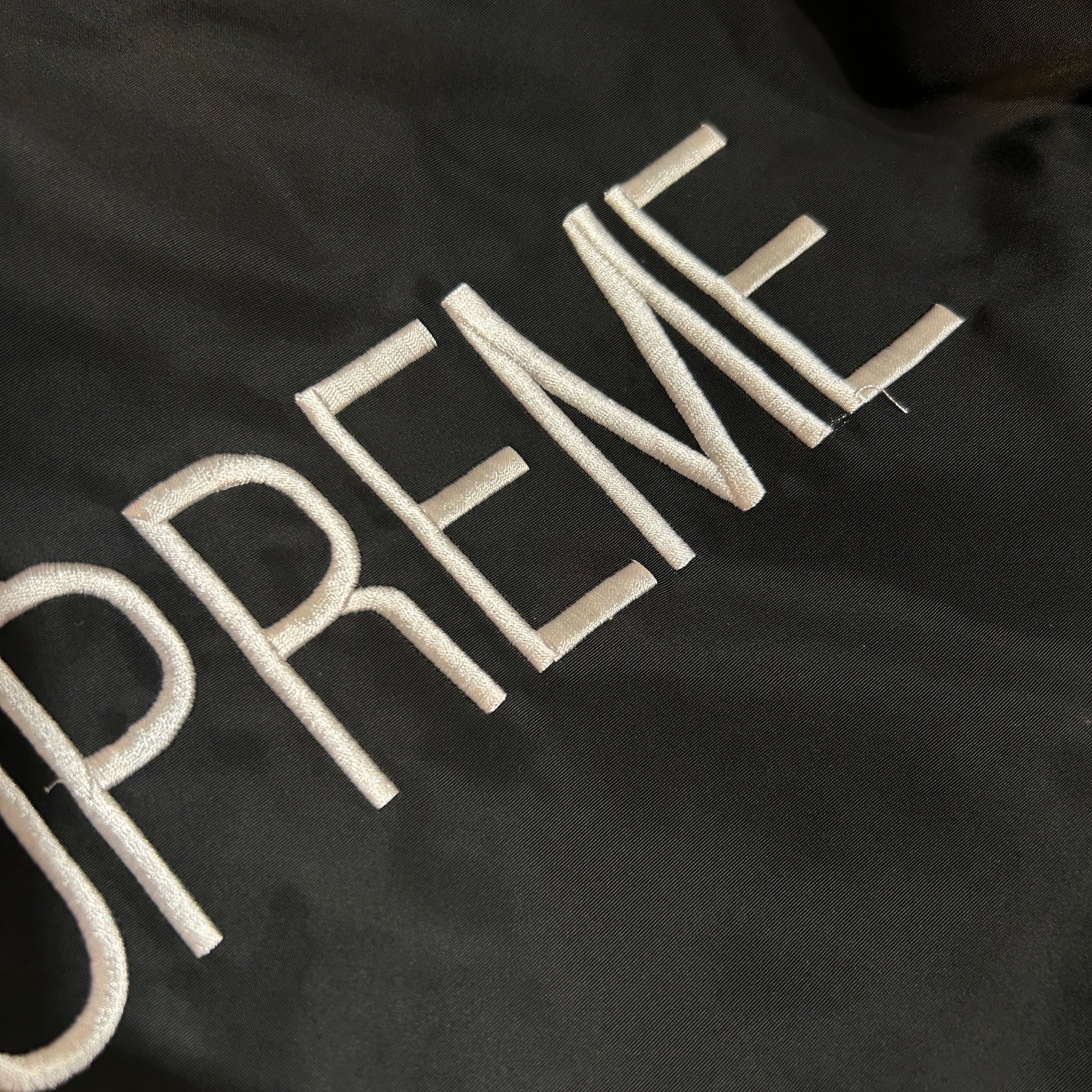 Supreme/Baseball Jkt/L/Nylon/BLK/1-800 coaches jacket f/w19 view 5