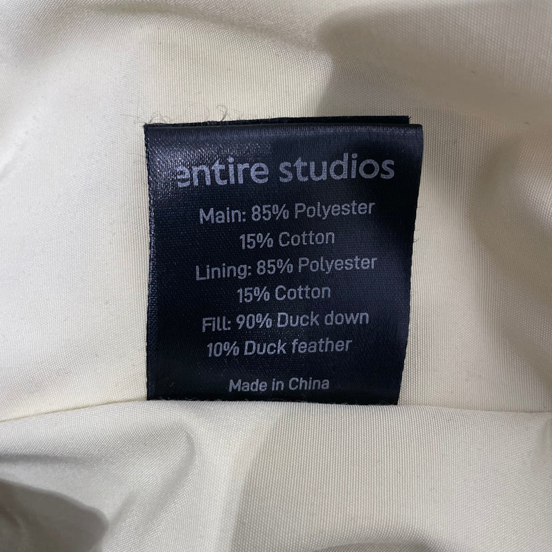 entire studios/Puffer Jkt/L/Nylon/YEL/