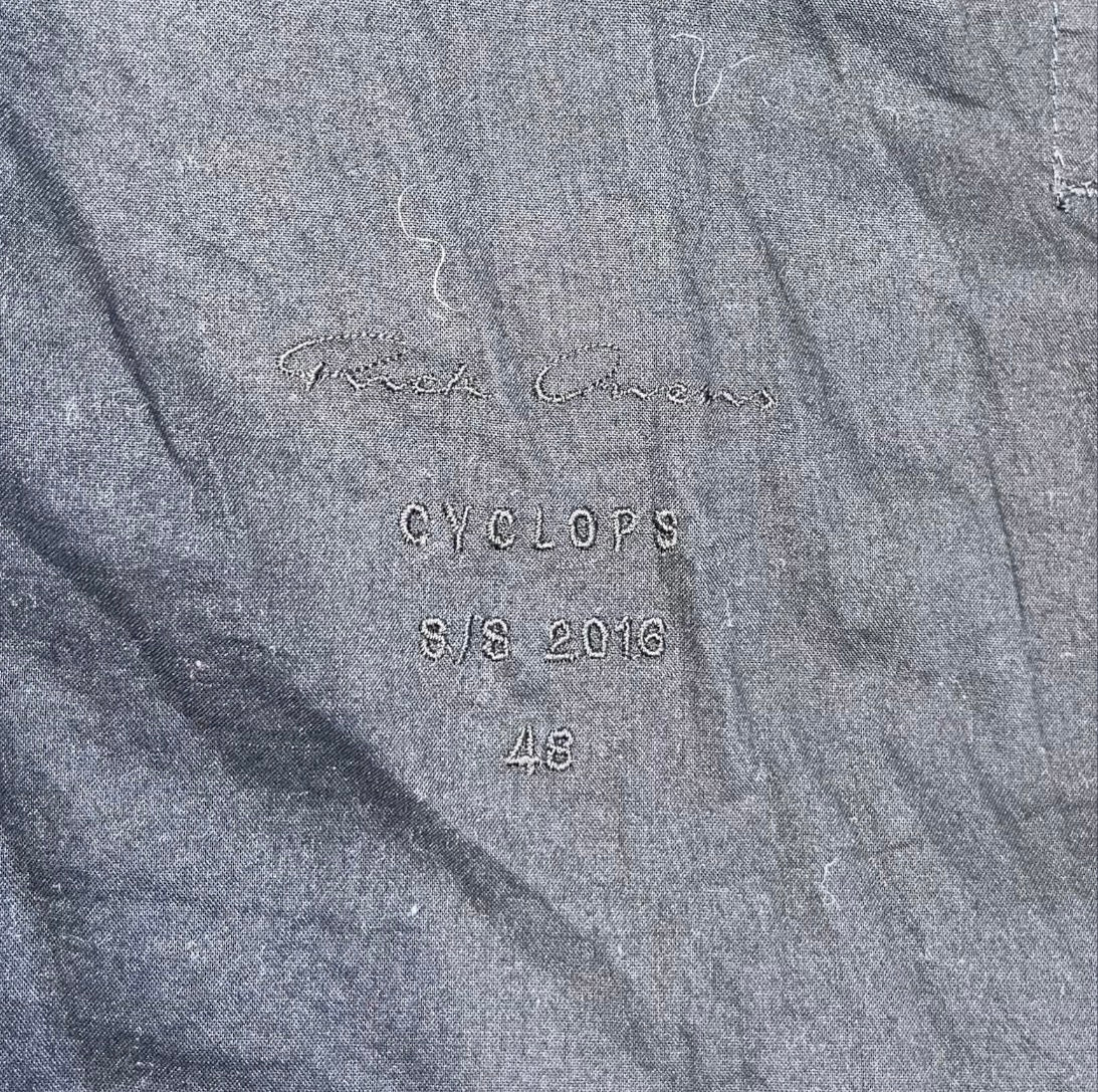 Rick Owens/Jacket/48/Nylon/BLK/ss16 Cyclops Bomber view 3