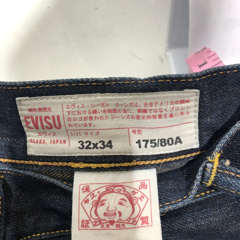 EVISU/Pants/32/Cotton/NVY/