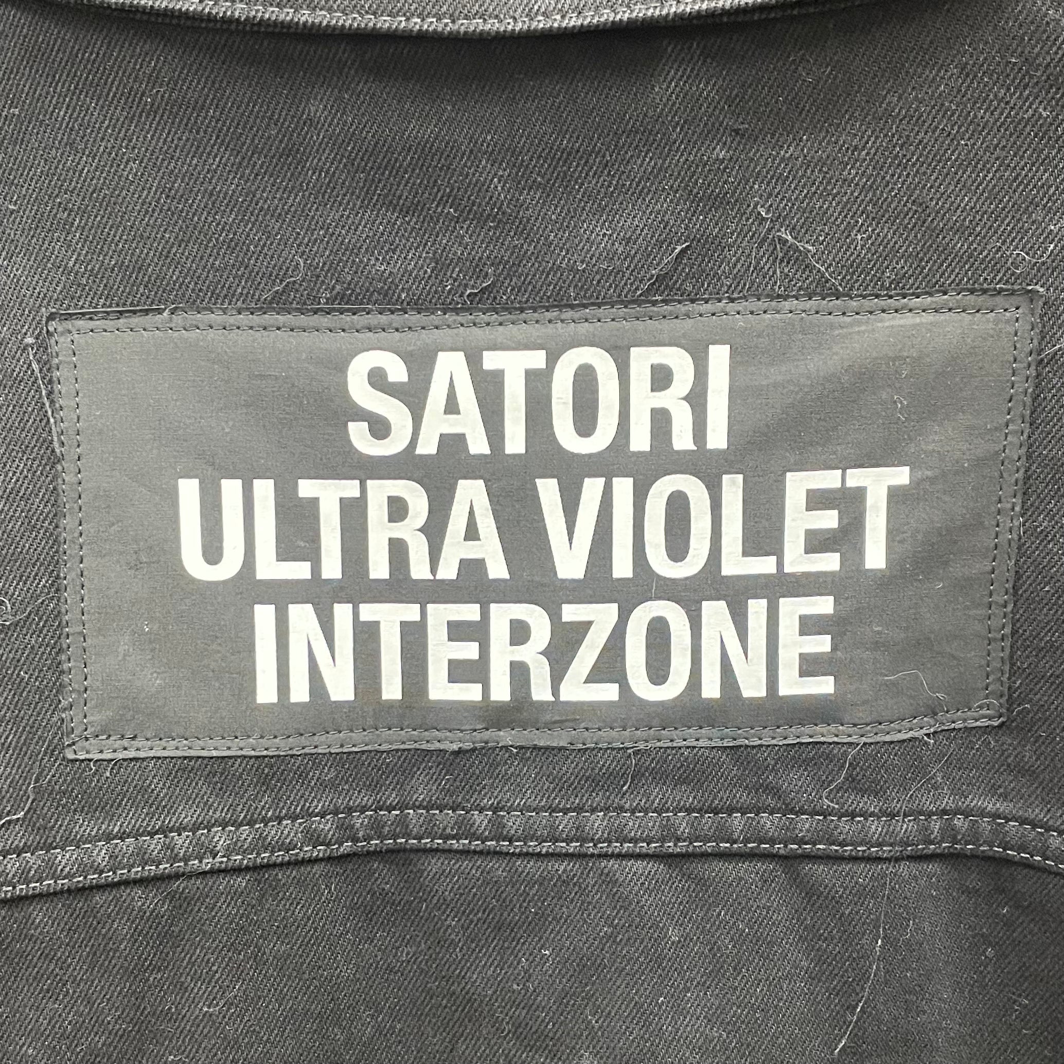 RAF SIMONS/Denim Jkt/S/Cotton/BLK/LIQUID DREAMS RAF view 5