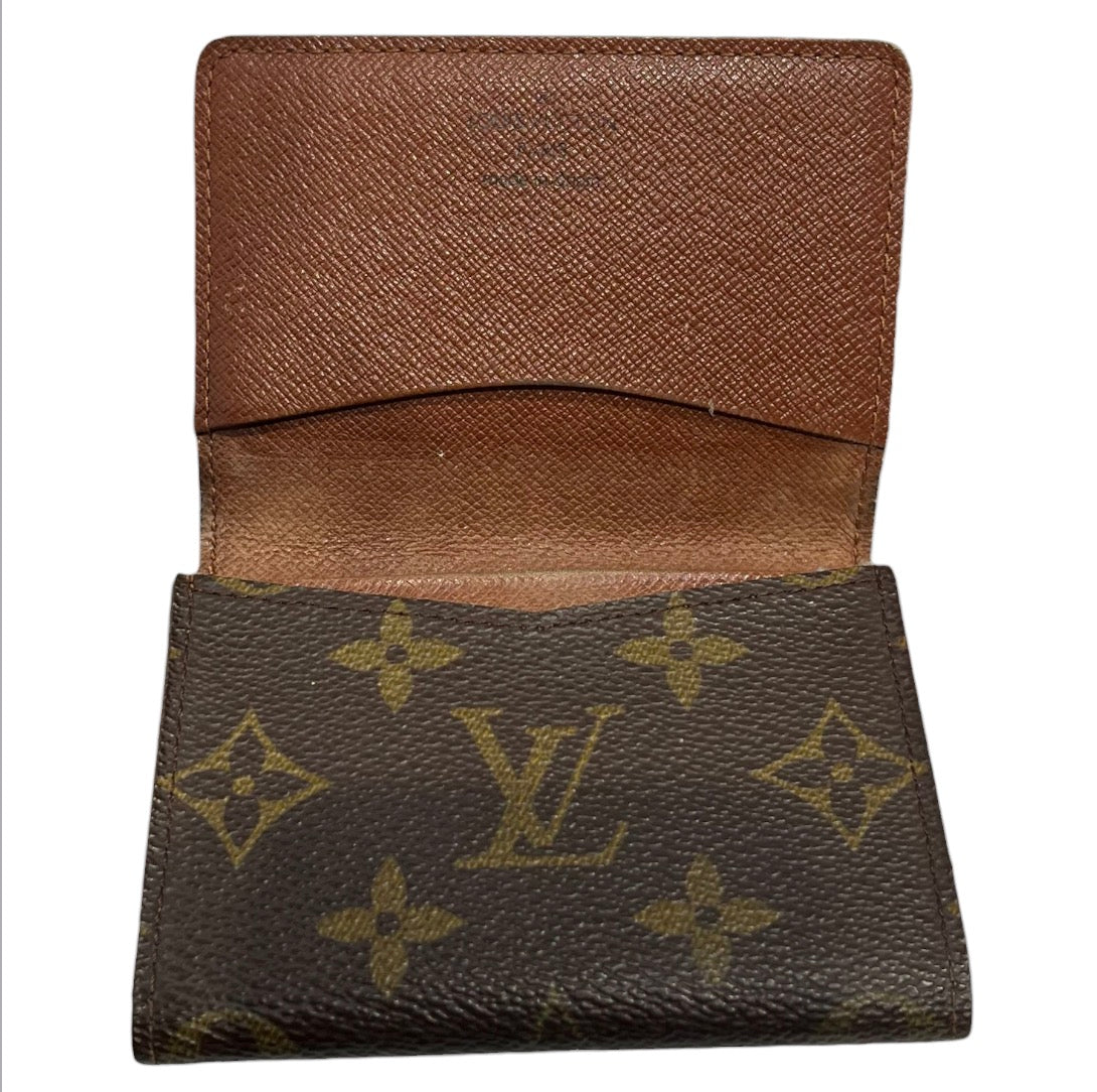 LOUIS VUITTON/Wallet/Leather/BRW/CARDHOLDER view 4