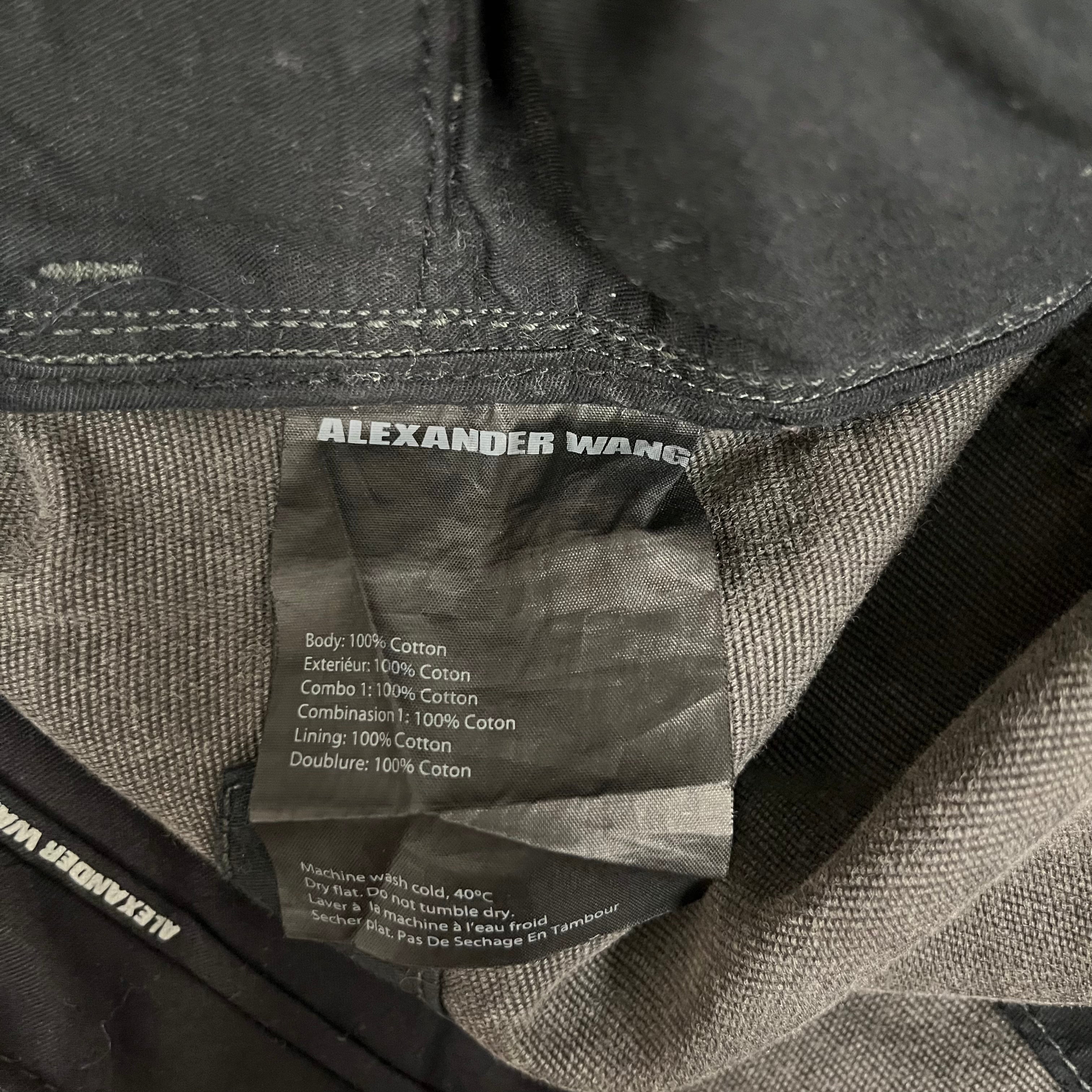 Alexander Wang/Skinny Pants/M/Cotton/GRY/ view 3