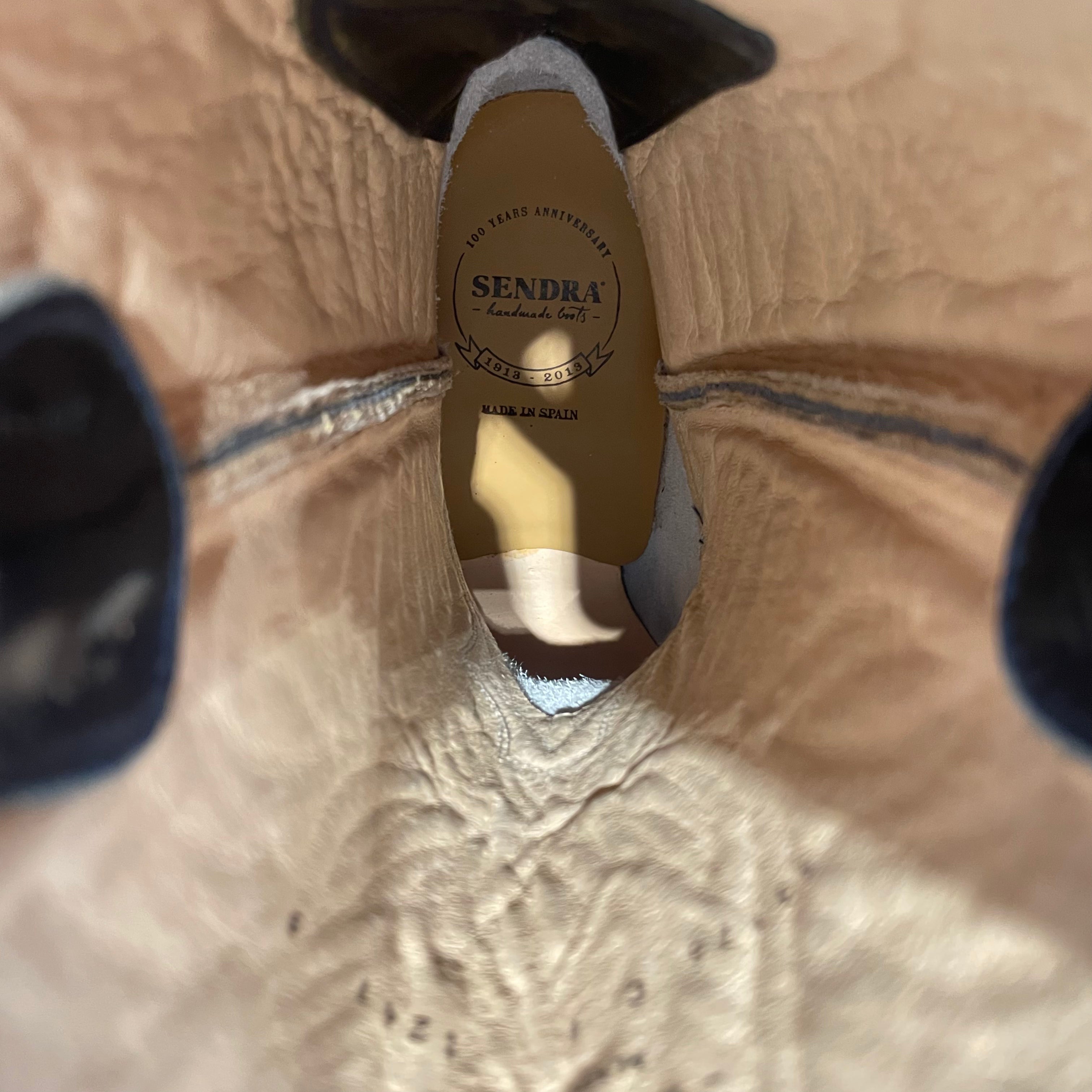 SENDRA/Western Boots/US 9/Leather/BLU/Sendra Blue Faded Boots view 4