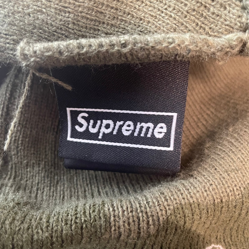 Supreme/Hat/Camouflage/Cotton/GRN/BLACKLETTER BEANIE