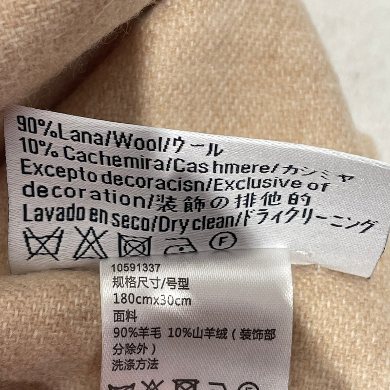 LOEWE/Muffler Scarf/Wool/CRM/