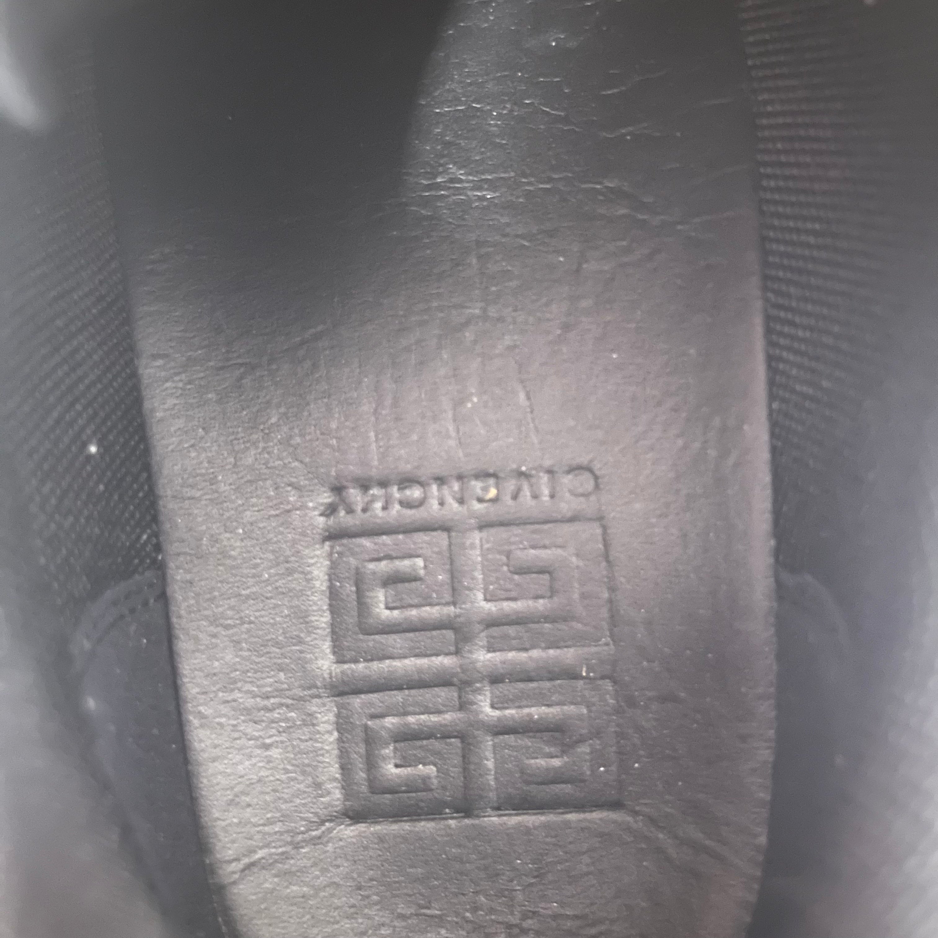 GIVENCHY/Low-Sneakers/EU 39.5/Leather/BLK/ view 3