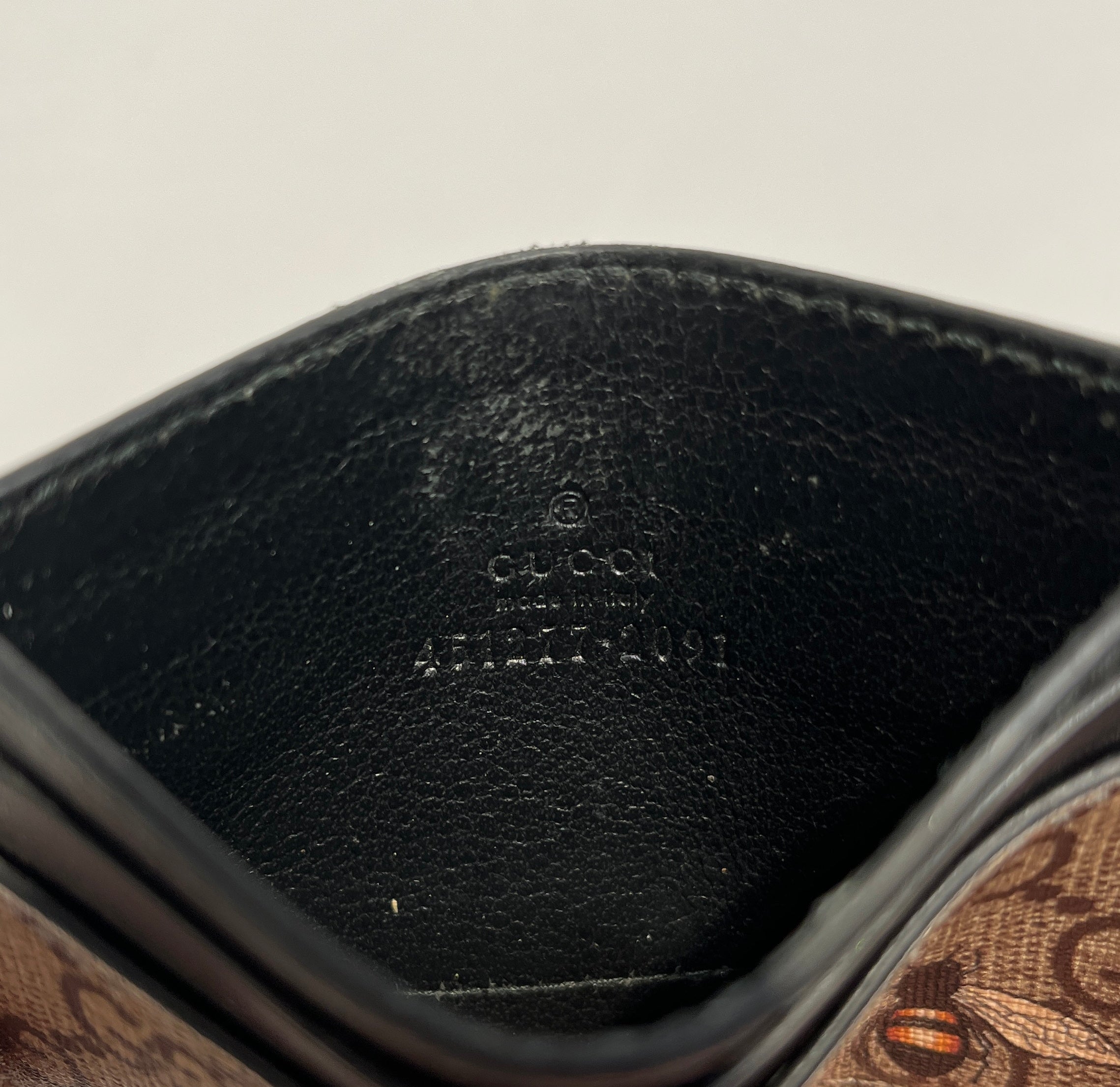 GUCCI/Wallet/Monogram/Leather/BRW/451277 BUMBLE BEE view 6