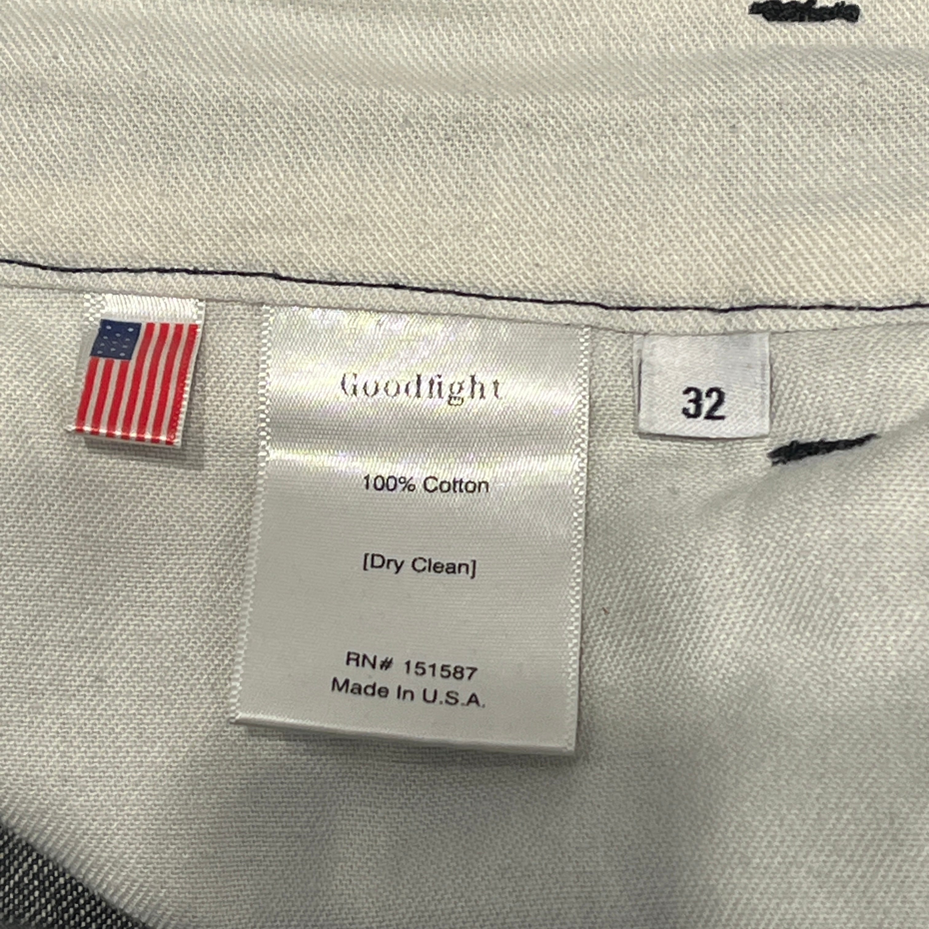 Goodfight/Pants/32/Cotton/BLK/FADED WASH/BAGGY view 4