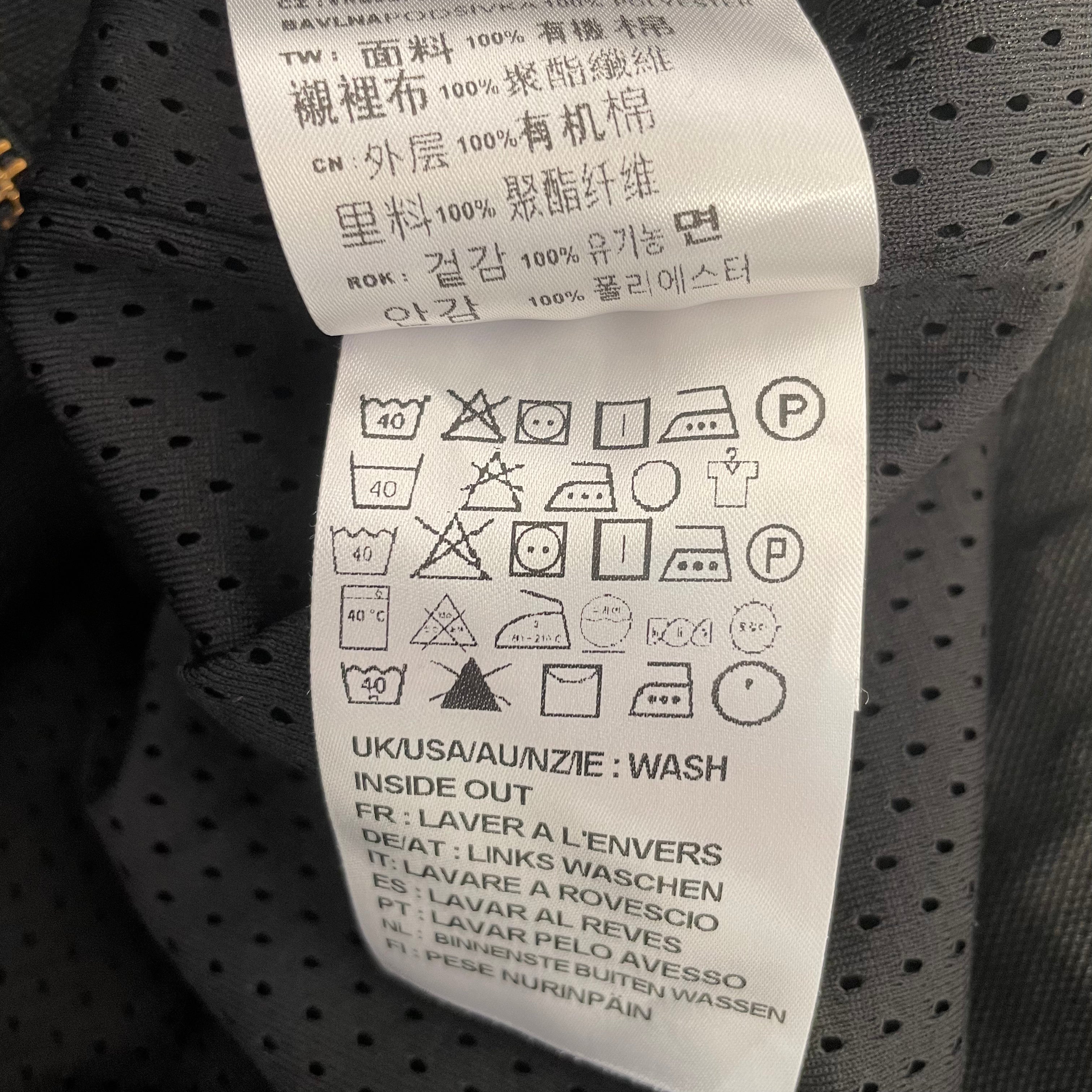Carhartt/Quilted Jkt/XL/Cotton/GRY/CORD COLLAR CANVAS JACKET view 4