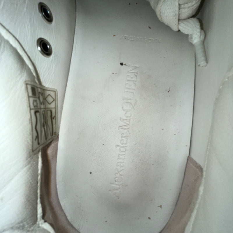 Alexander McQueen/Low-Sneakers/EU 39/WHT/Rhinestone Trainers