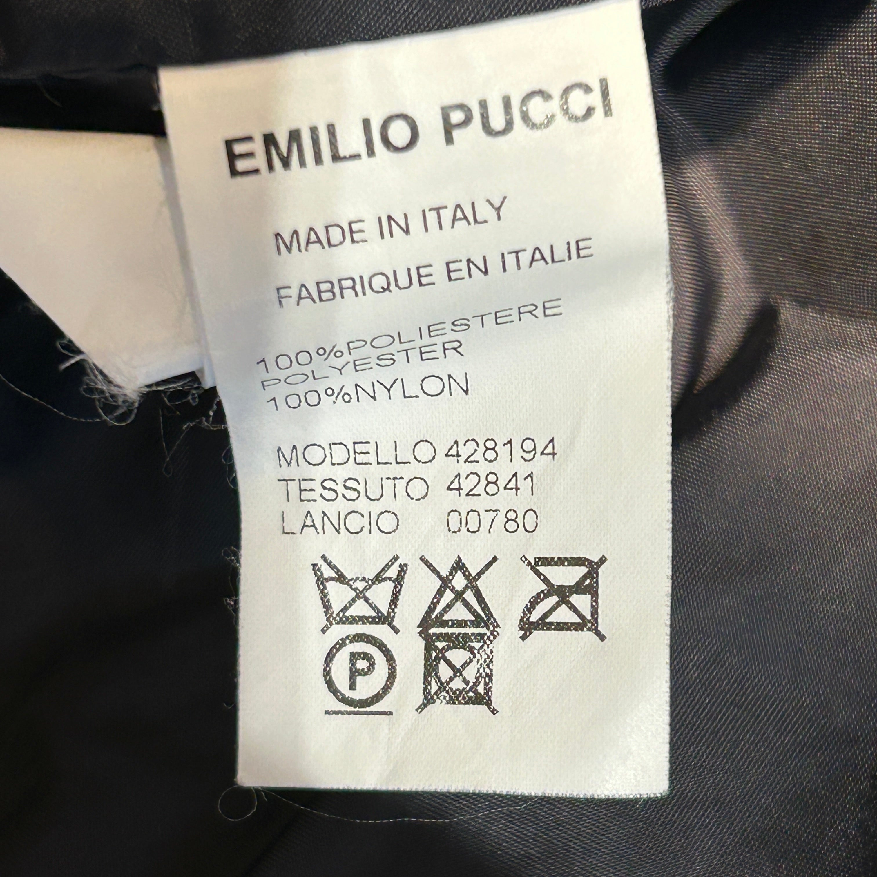 EMILIO PUCCI/Puffer Jkt/10/All Over Print/Nylon/MLT/All Over Print Puffer Jacket view 4