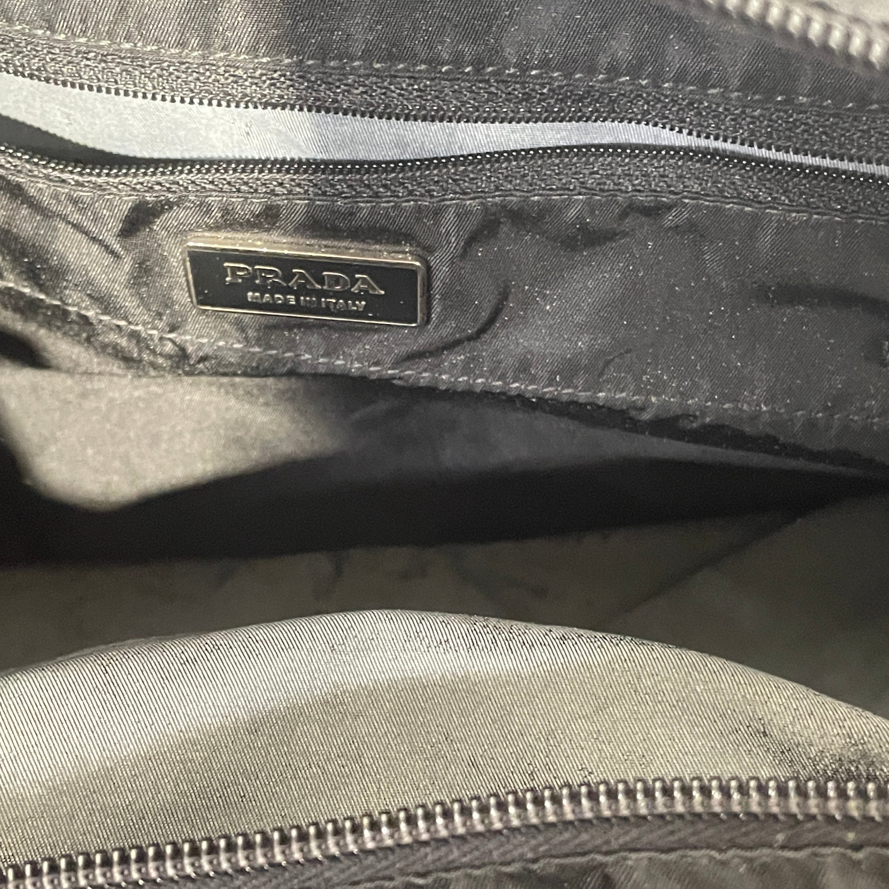 PRADA/Tote Bag/Nylon/BLK/Tessuto Shoulder Bag view 3