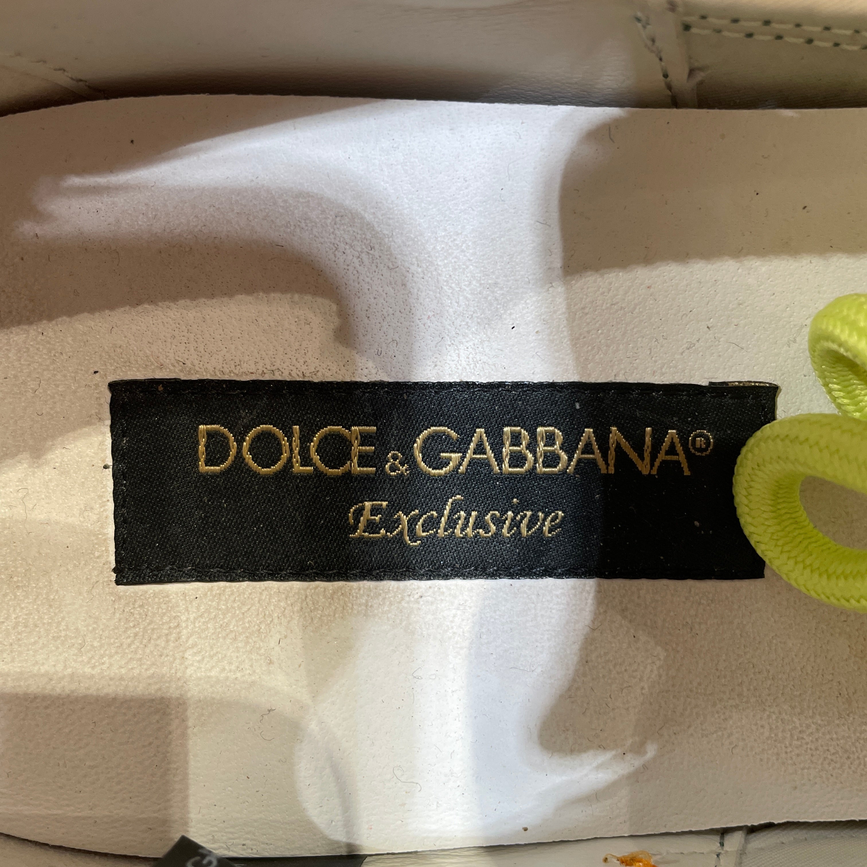 DOLCE&GABBANA/Low-Sneakers/EU 43/MLT/Daymaster Green Orange Yellow view 3