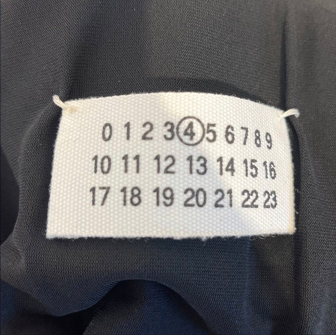 Maison Margiela/LS Dress/38/Cotton/BLK/MARGIELA ALL BLACK DRESS view 3