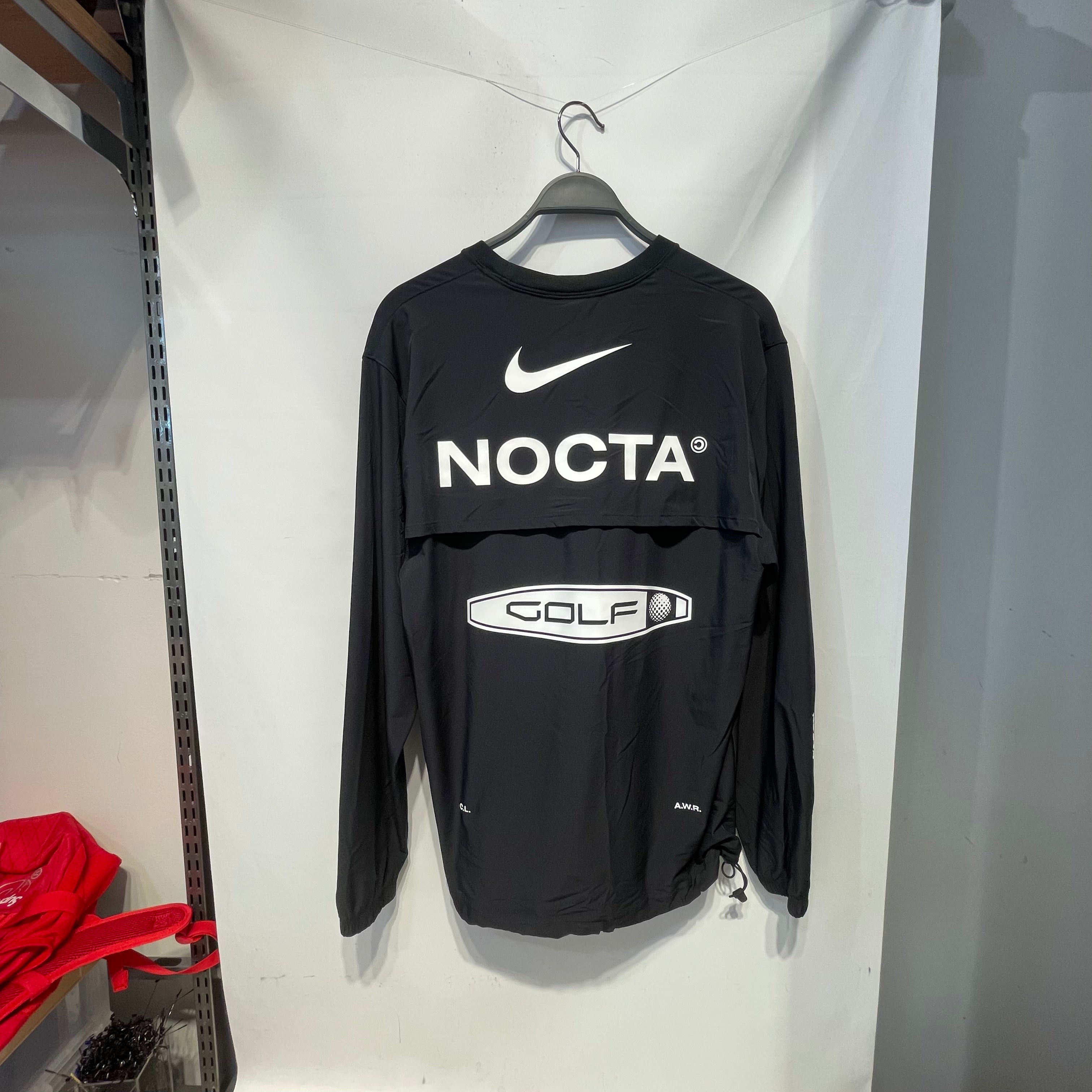 NOCTA/LS T-Shirt/M/Nylon/BLK/NIKE GOLF view 2