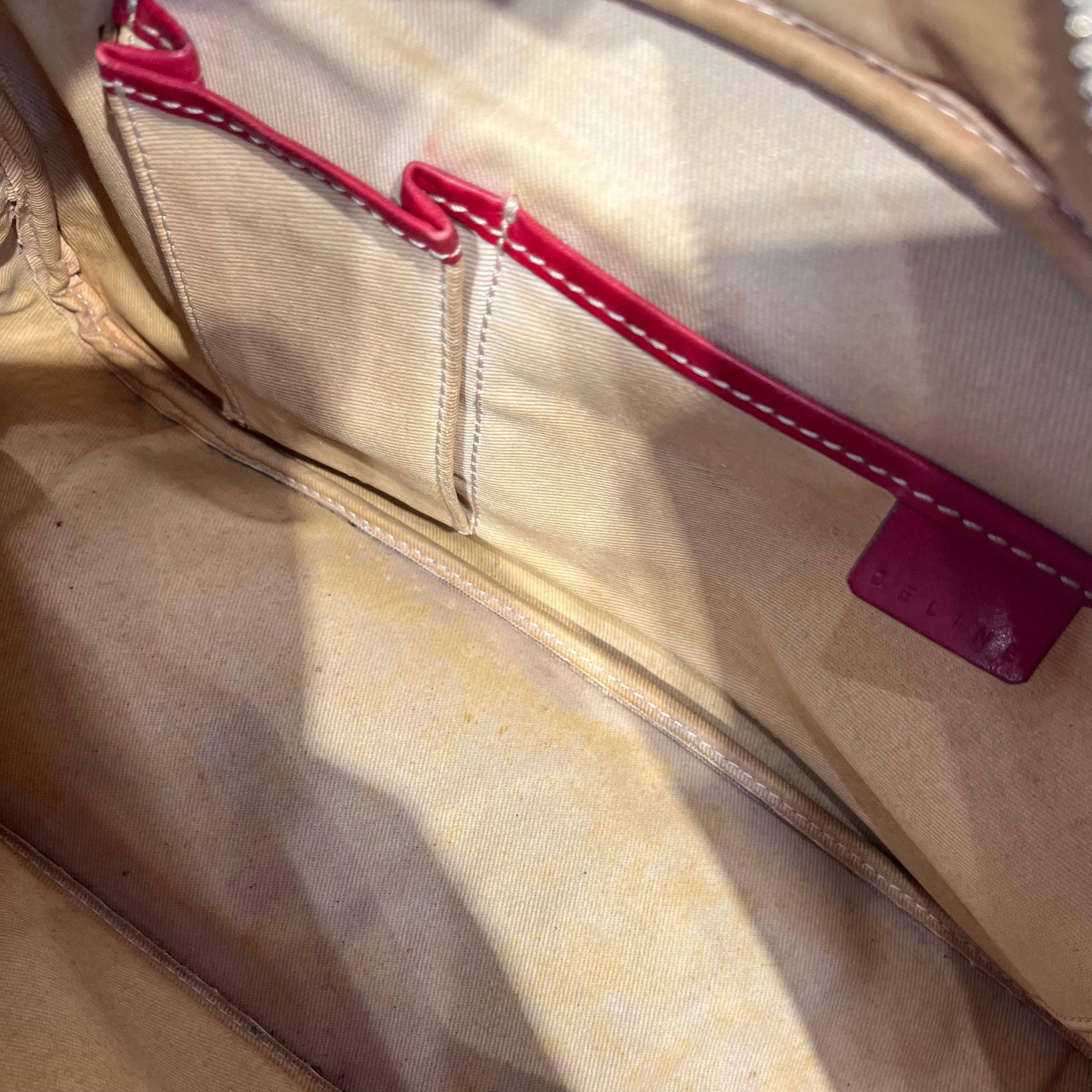 CELINE/Clutch Bag/Monogram/Leather/BEG/ view 4