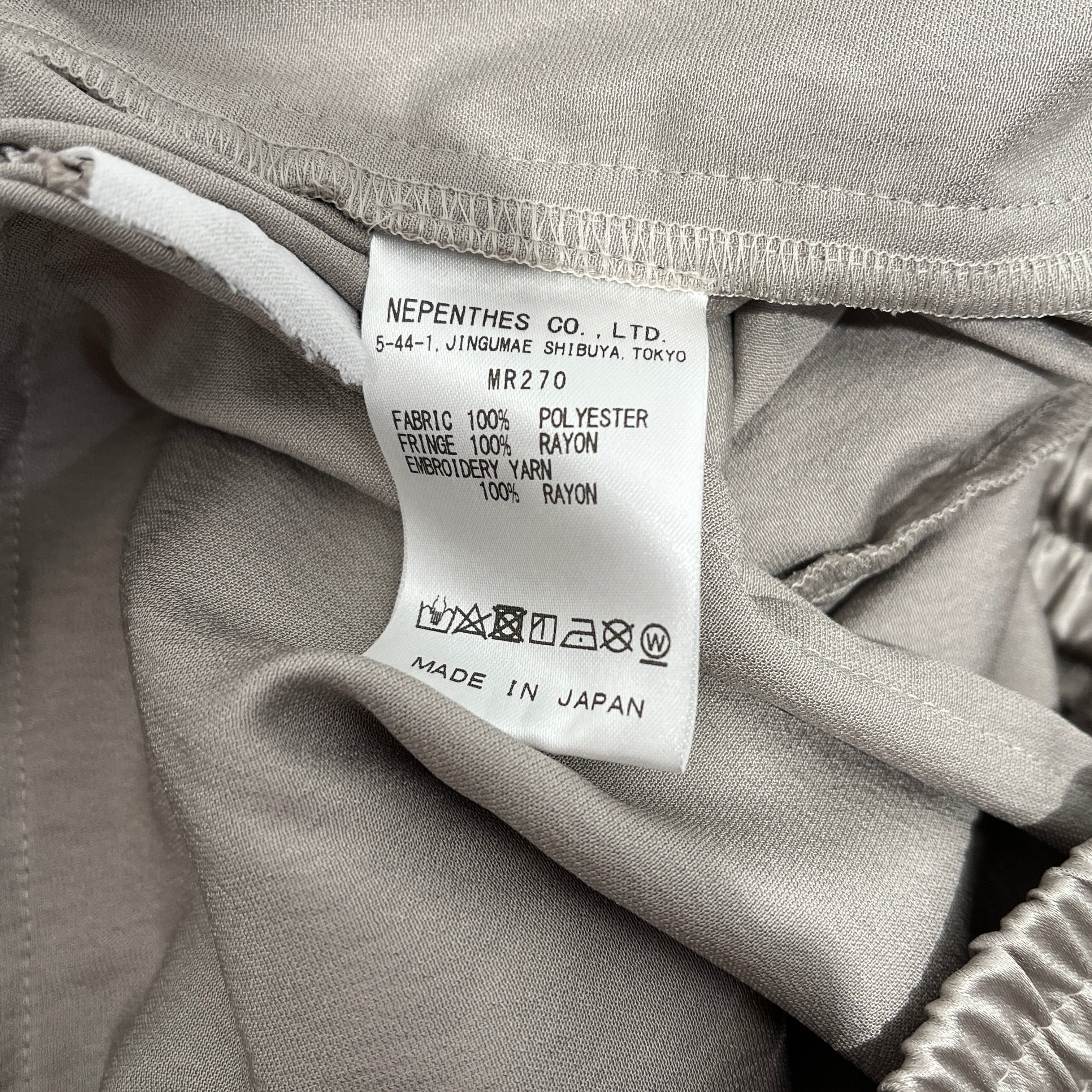 Needles/Bottoms/XS/Rayon/SLV/fringe track pants view 4