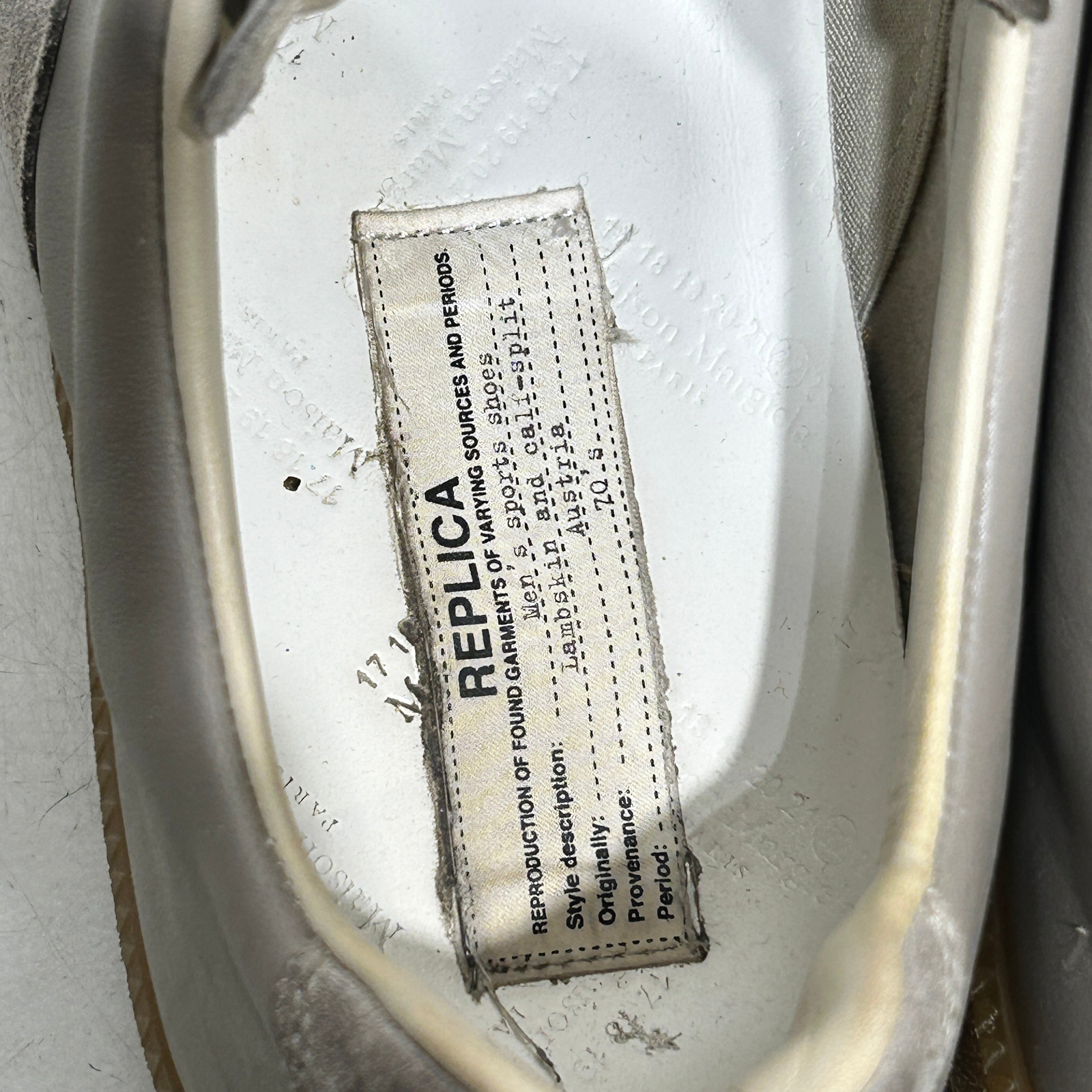 Maison Margiela/Low-Sneakers/EU 46/GRY/Replica Sneakers view 3