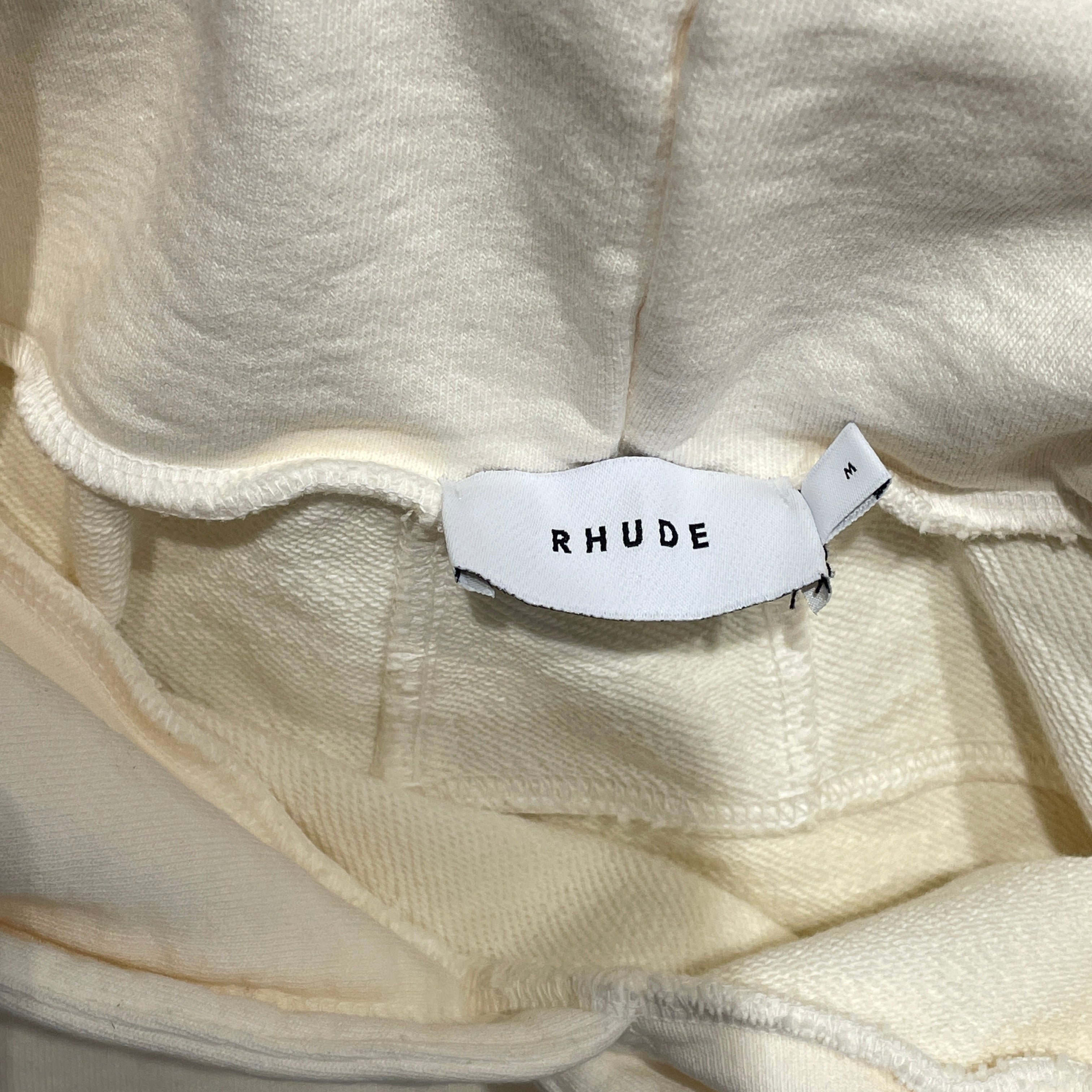 RHUDE/Hoodie/M/Cotton/CRM/University St. Barthelemy view 3