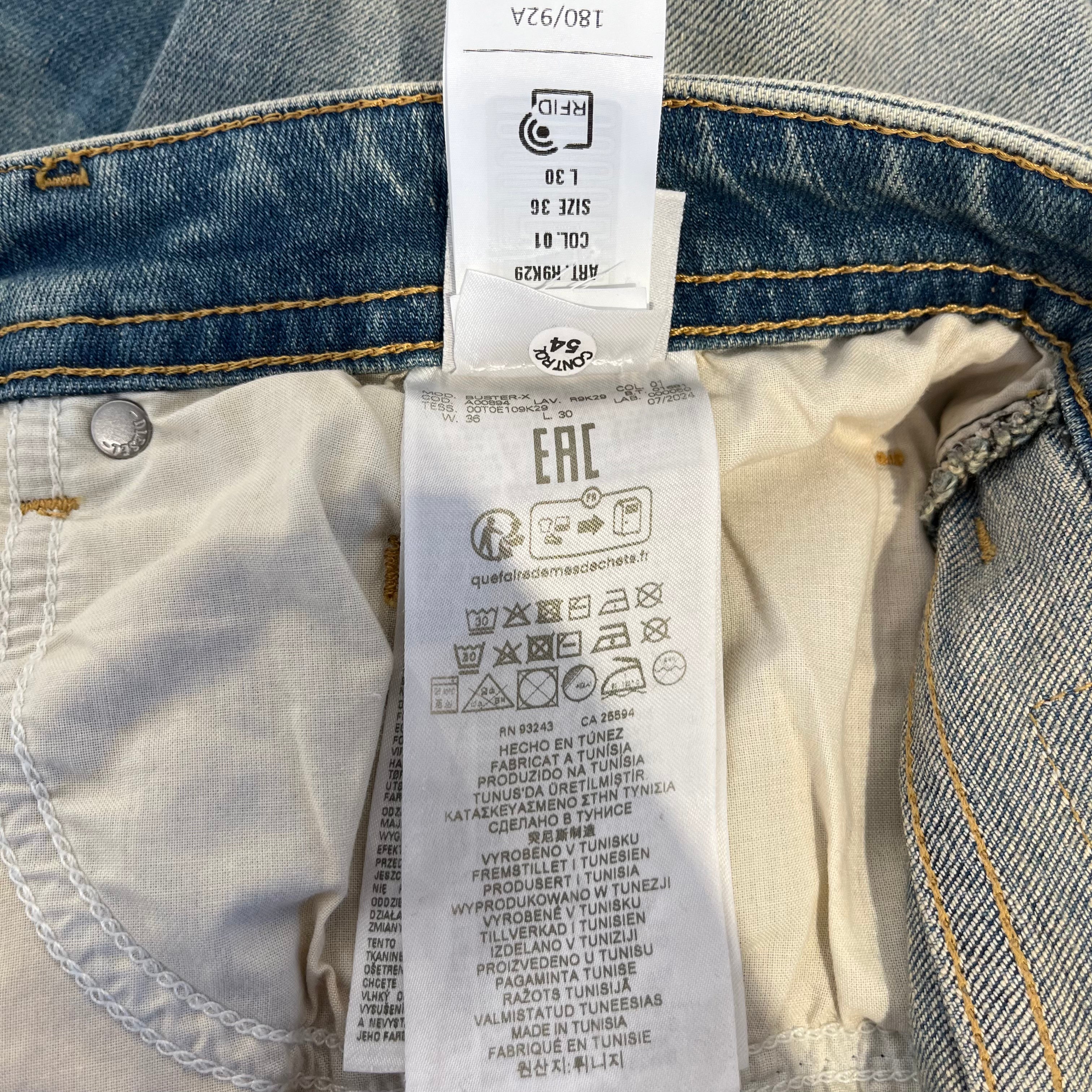 DIESEL/Straight Pants/36/Denim/BLU/CONTROL 54 view 4