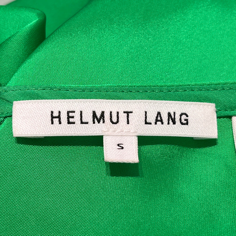 Helmut Lang/Camisole/S/M/GRN/Black lace trim