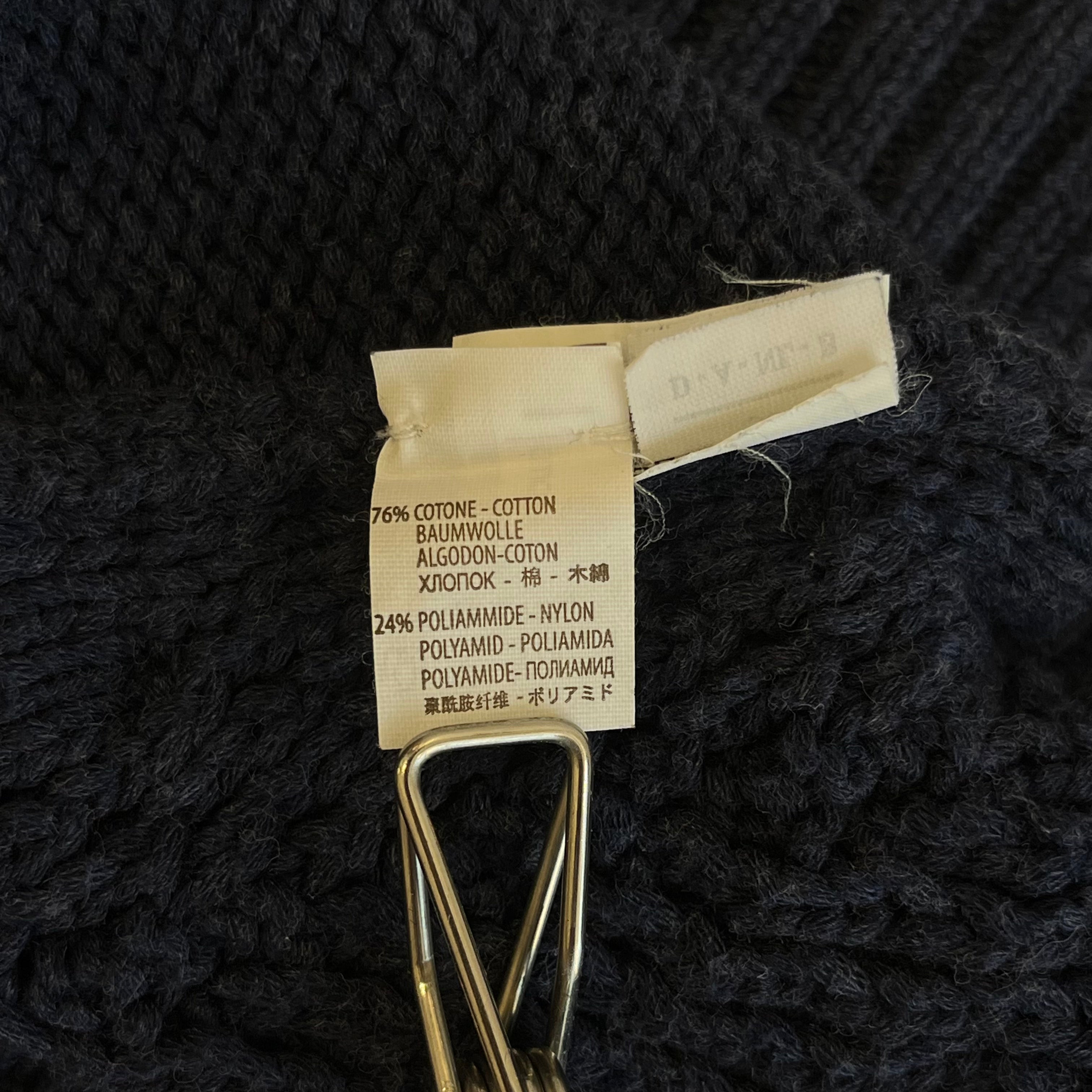BRUNELLO CUCINELLI/Heavy Sweater/50/Cotton/NVY/ view 4