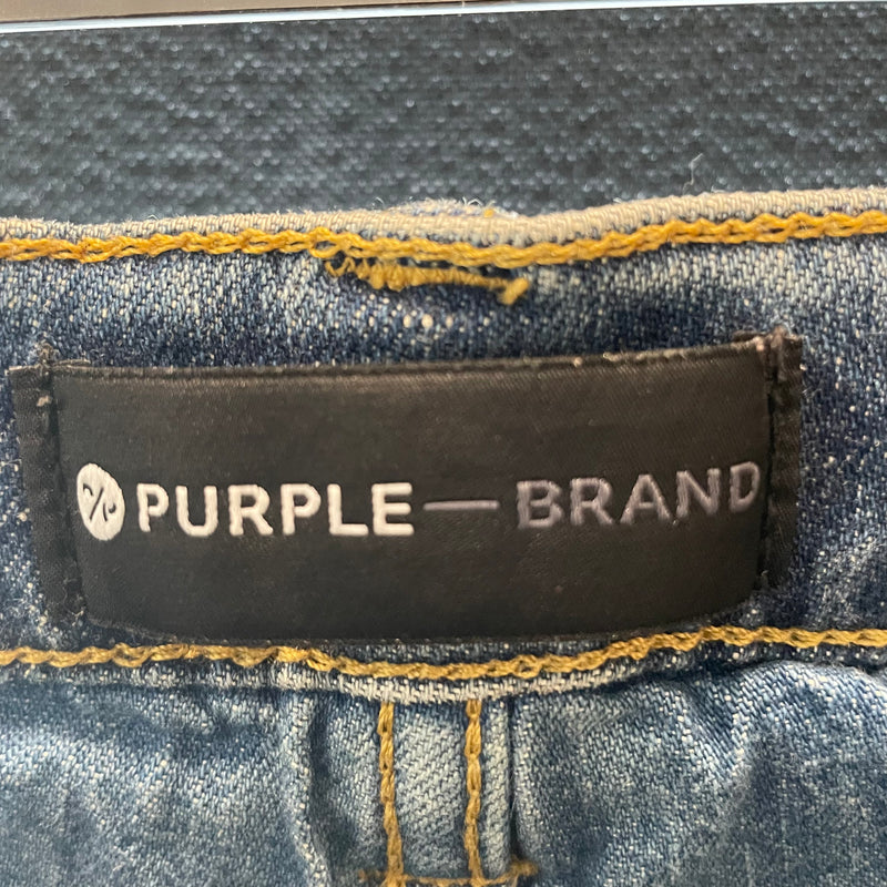 PURPLE BRAND/Pants/30/Denim/BLU/RIPS