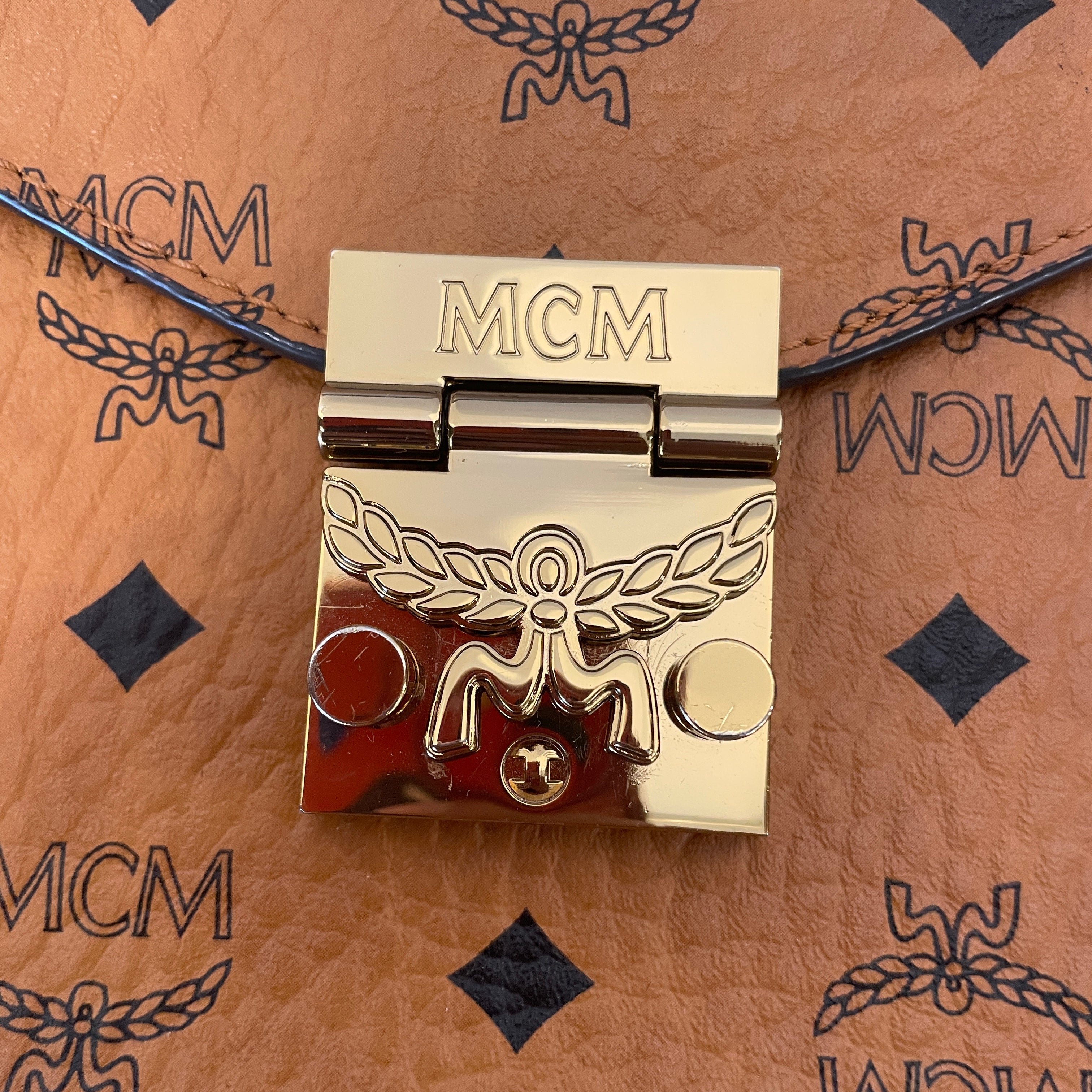 MCM/Cross Body Bag/Monogram/Leather/CML/MINI ANNA CROSSBODY view 4