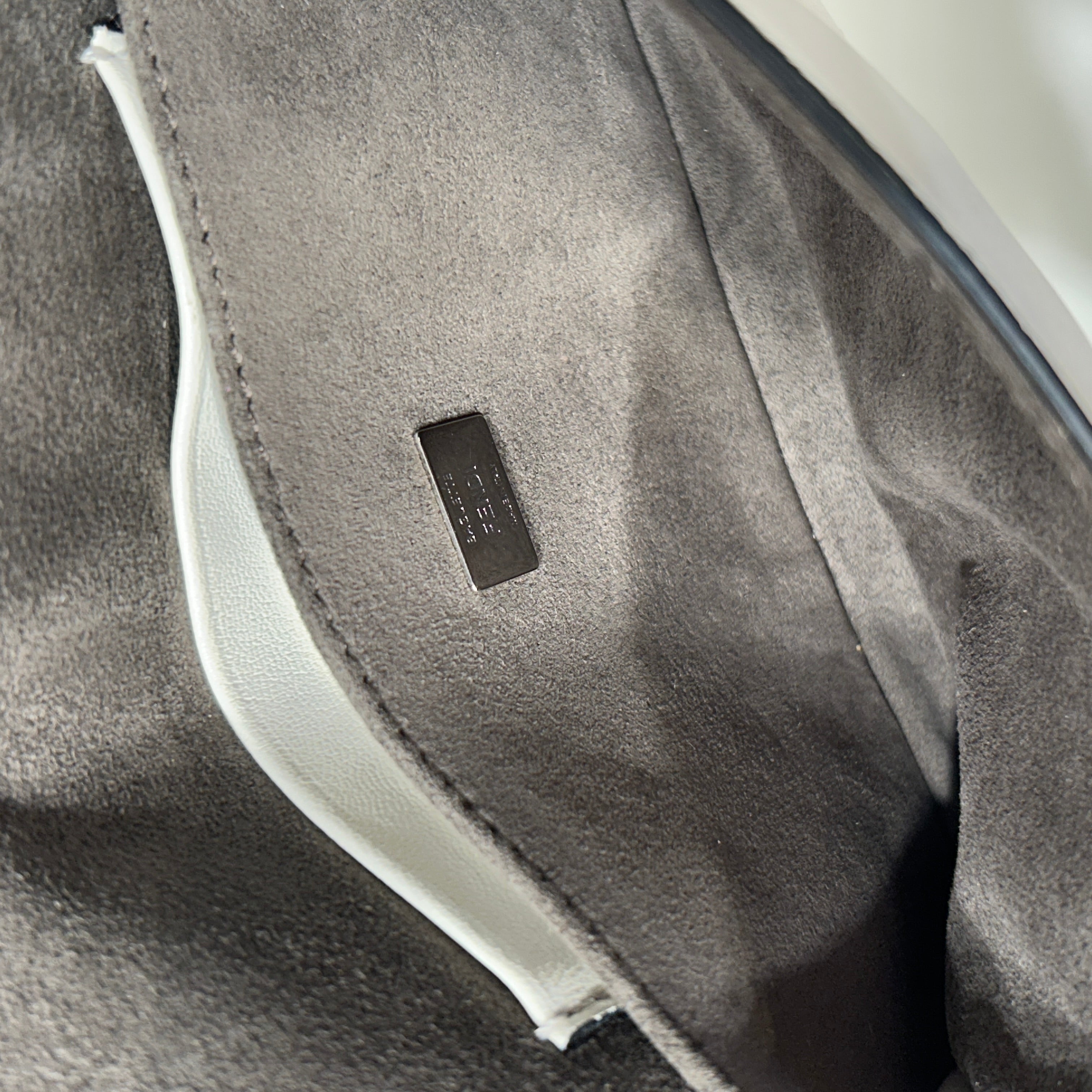 FENDI/Bag/Leather/WHT/baguette mini view 3