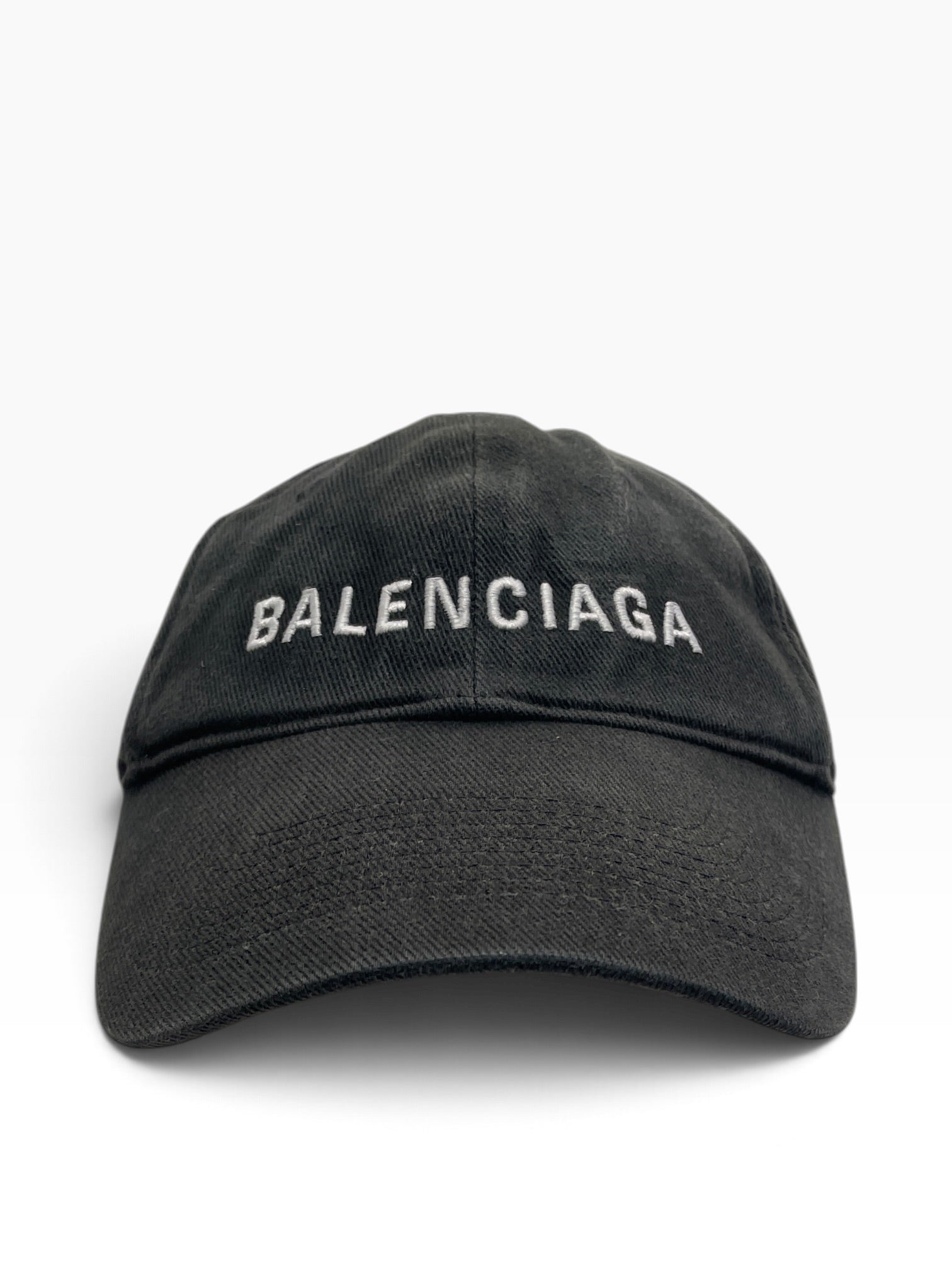 BALENCIAGA/Cap/L/Cotton/BLK/M's/BASEBALL CAP view 1