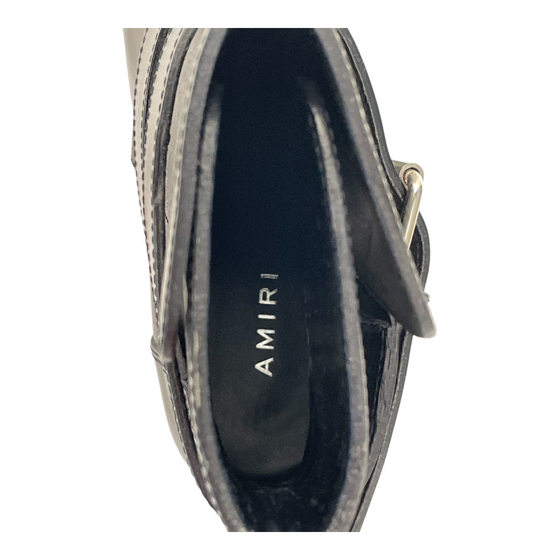 AMIRI/Boots/EU 37.5/BLK/BUCKLE