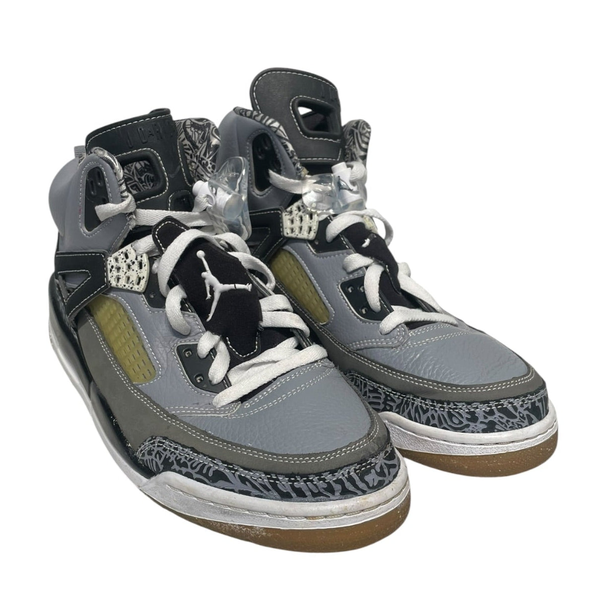 NIKE/JORDAN SPIZIKE/Hi-Sneakers/US 10.5/Leather/GRY/315371-091 view 1