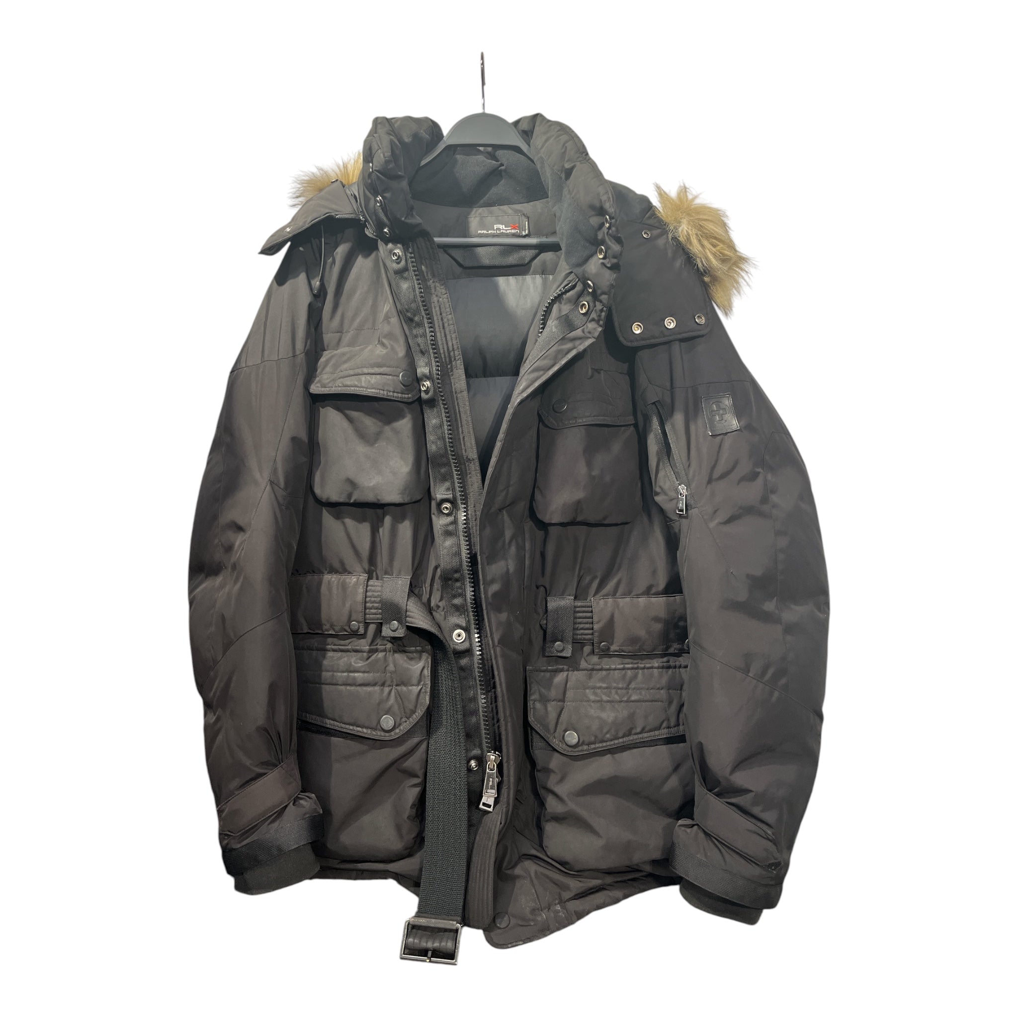 RALPH LAUREN/Coat/XL/BLK/RLX down puffer view 1