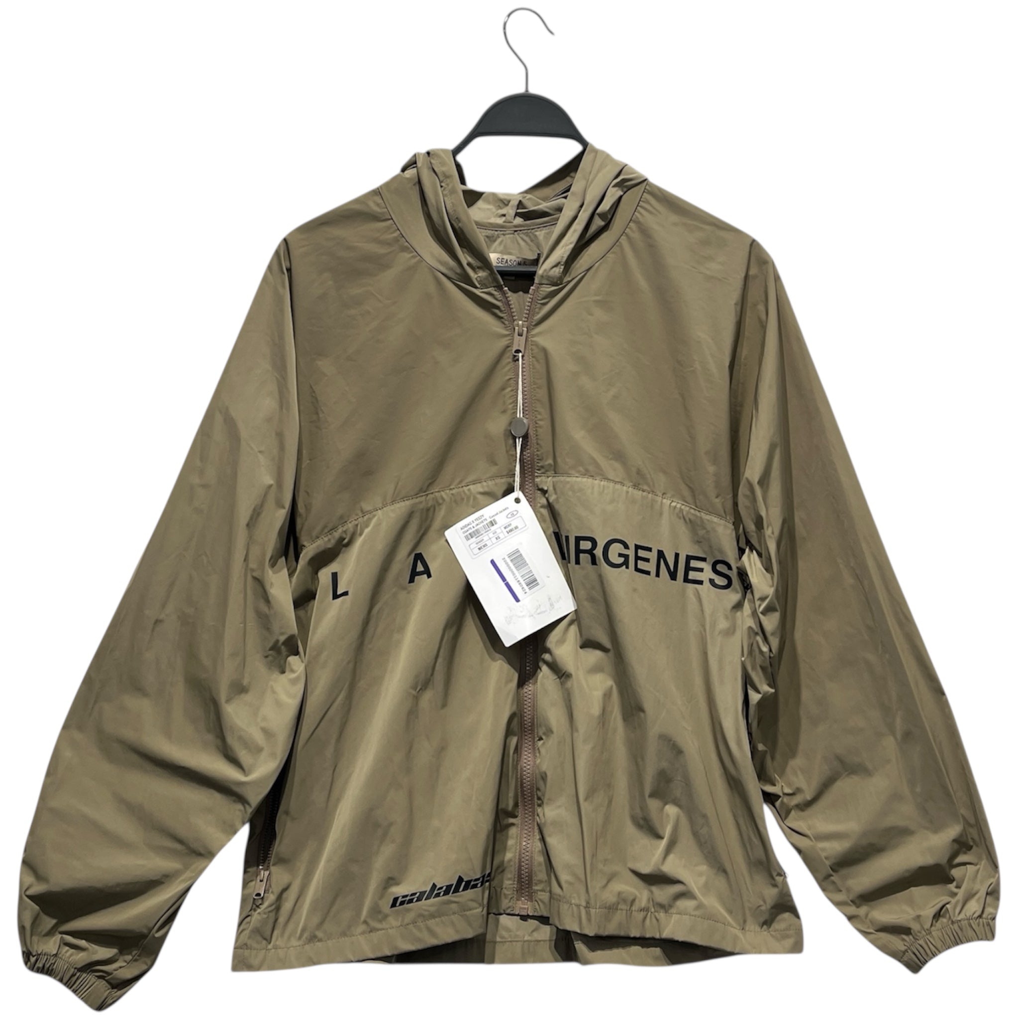 YEEZY/adidas/Windbreaker/XS/Nylon/GRN/CALABASAS view 1