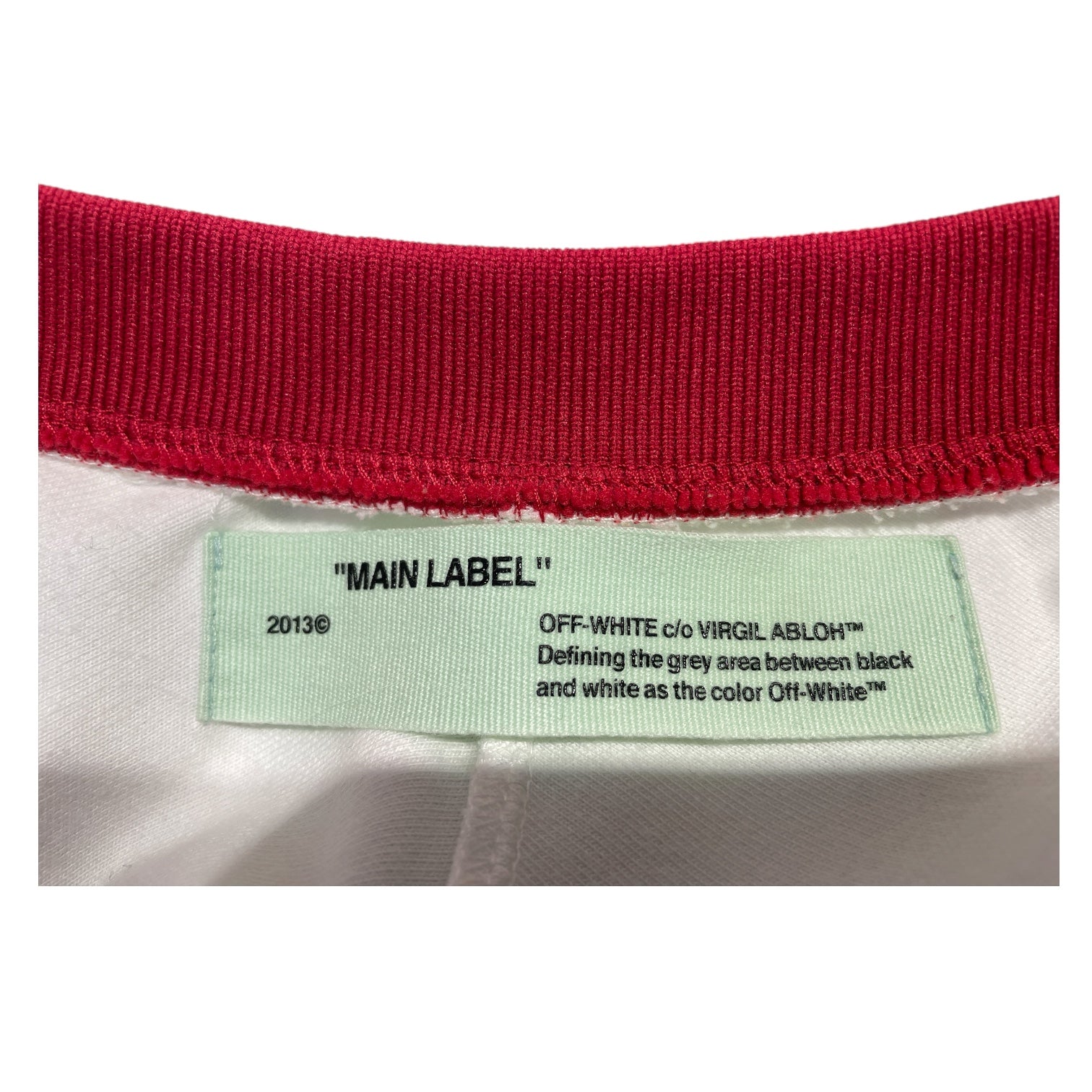 OFF-WHITE/T-Shirt/M/Nylon/WHT/NEBRASKA view 3
