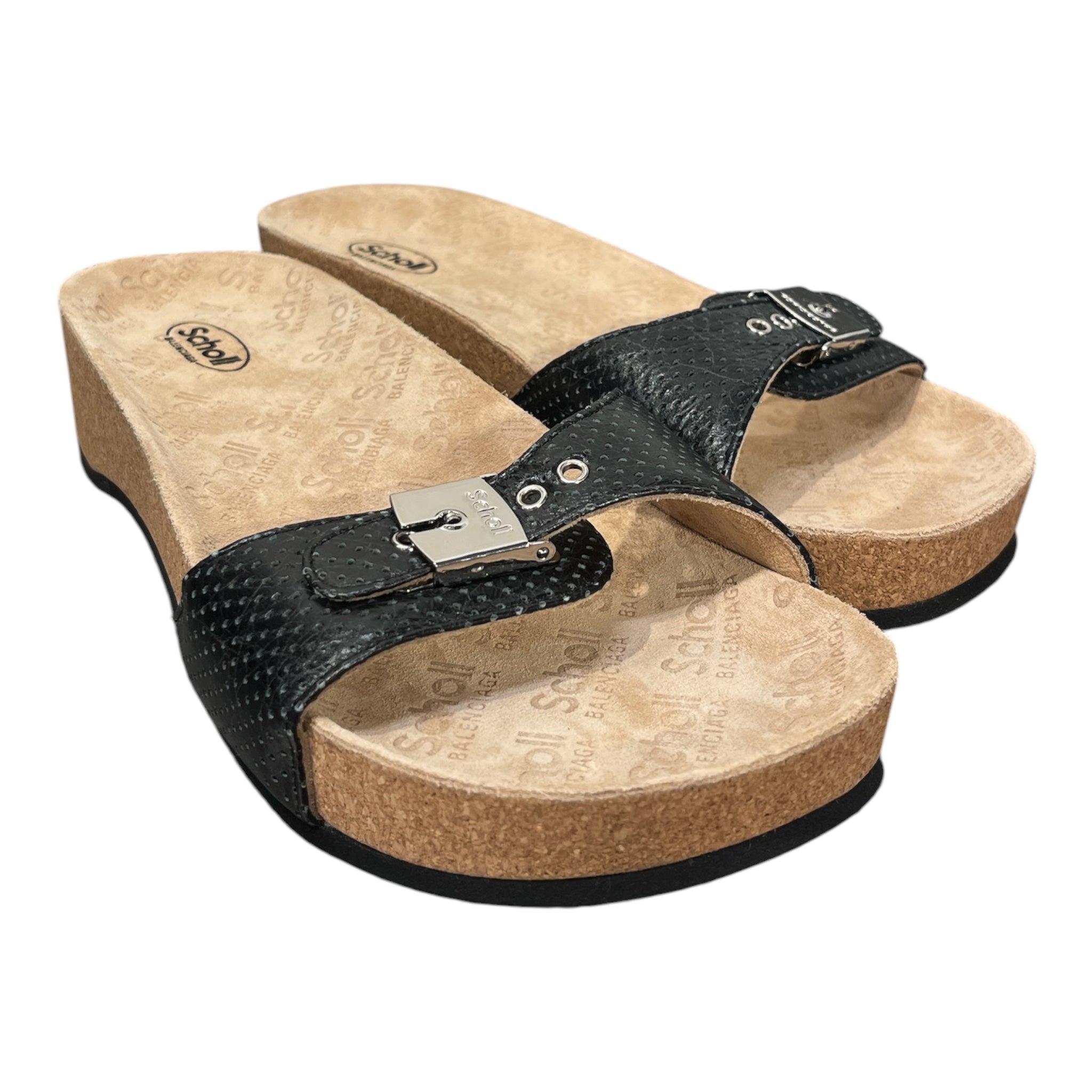 BALENCIAGA/Sandals/US 7.5/CML/BALENCIAGAxSCHOLL SLIDE SANDAL view 1