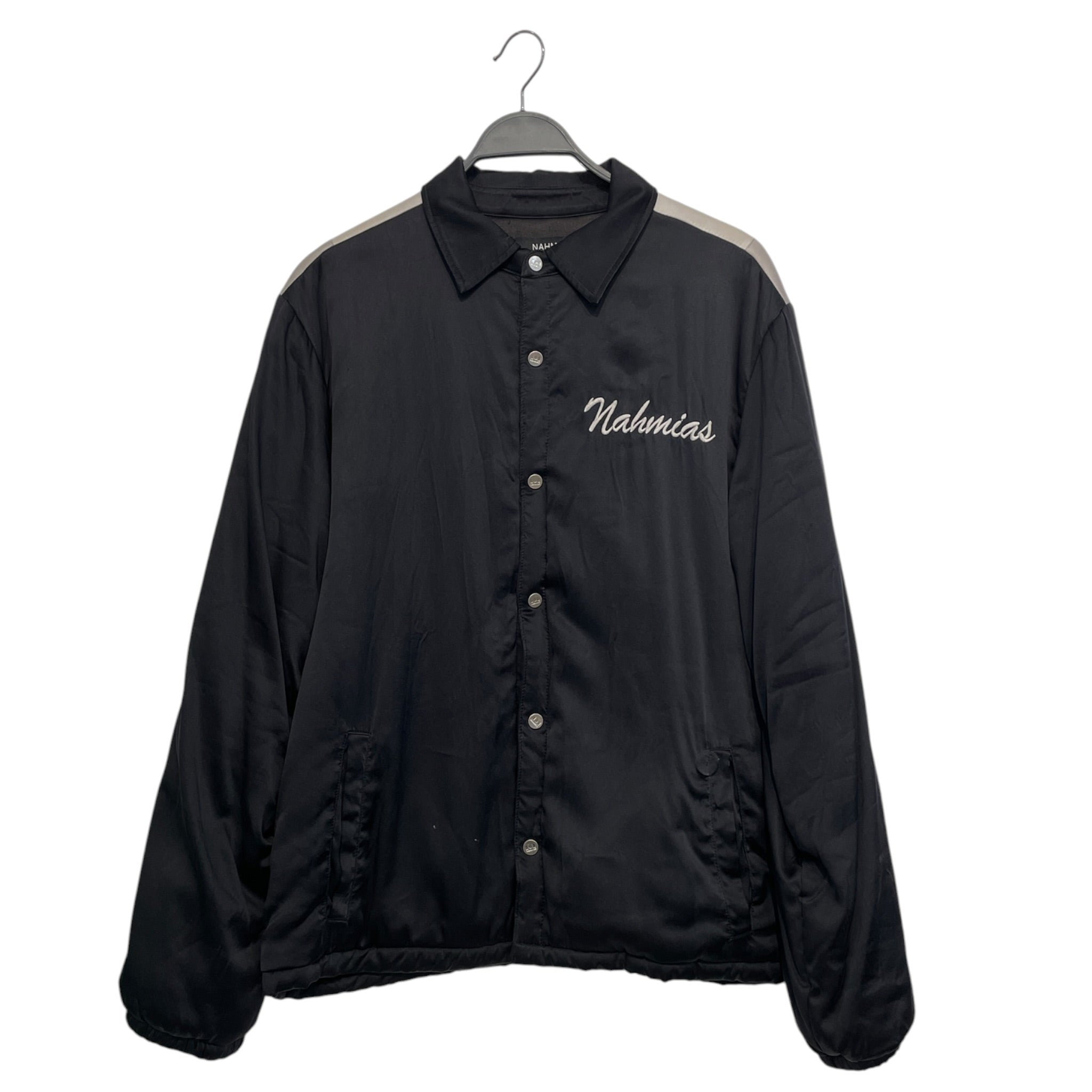 NAHMIAS/Jacket/M/Silk/BLK/ view 1