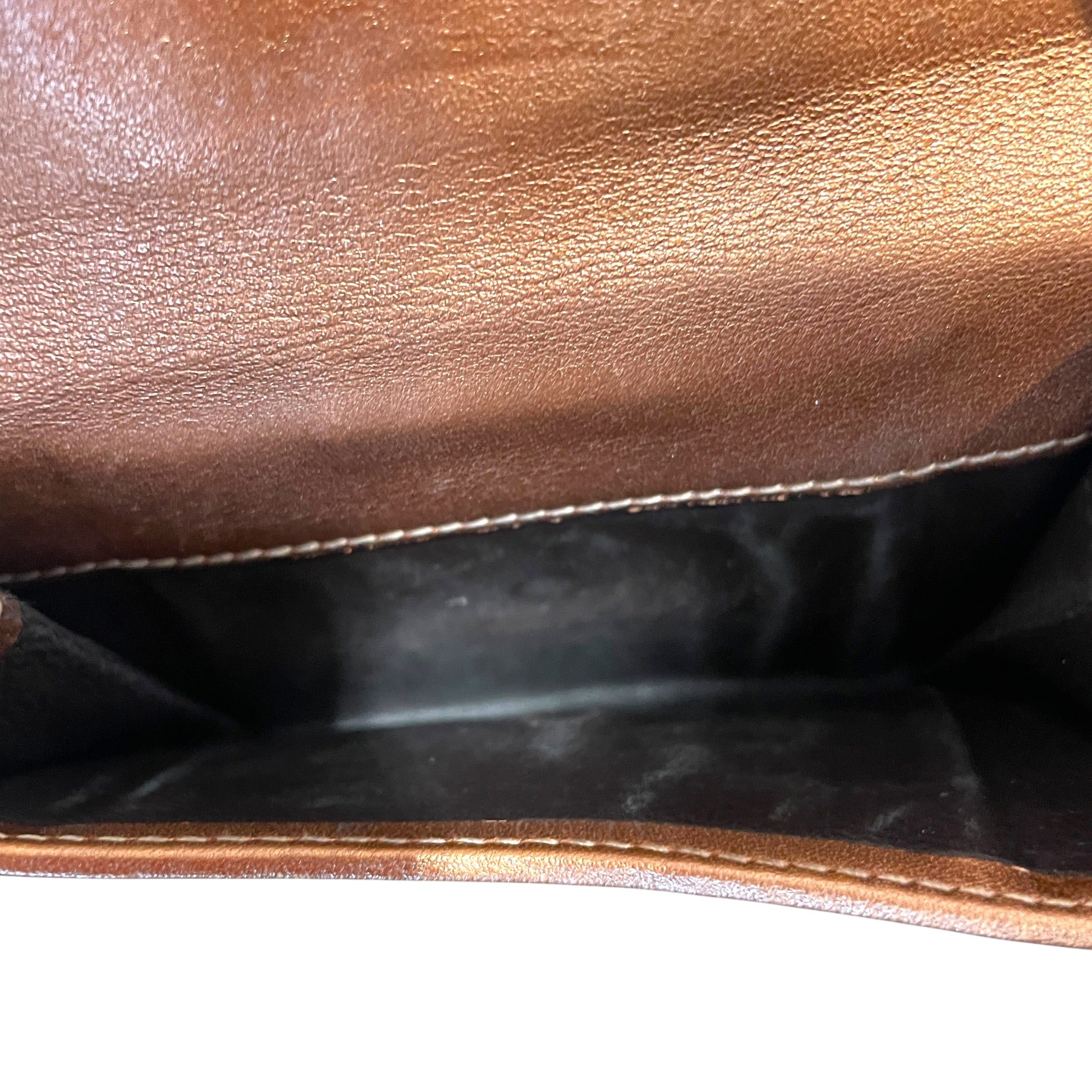 GUCCI/Bifold Wallet/Graphic/Leather/BRW/Lovely GG view 3