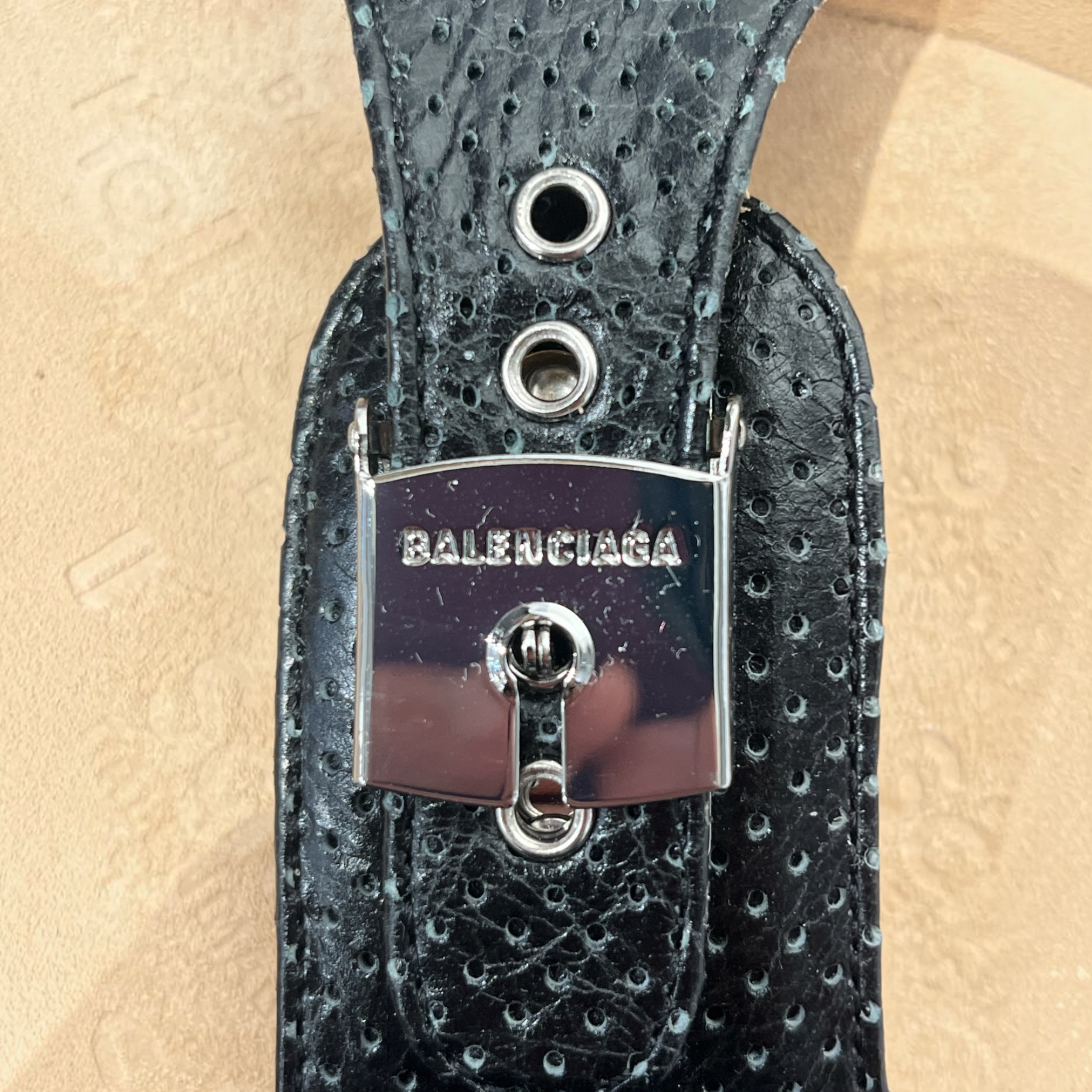 BALENCIAGA/Sandals/US 7.5/CML/BALENCIAGAxSCHOLL SLIDE SANDAL view 4