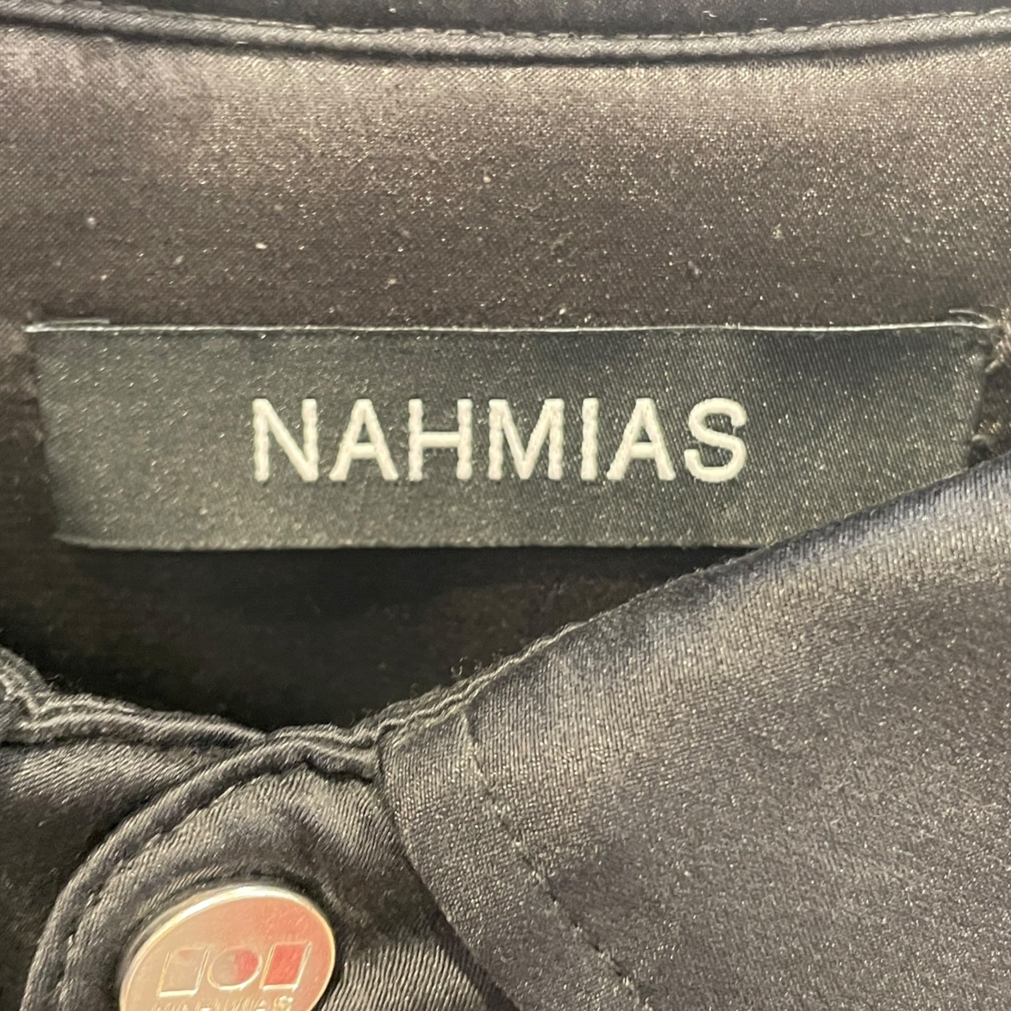 NAHMIAS/Jacket/M/Silk/BLK/ view 3