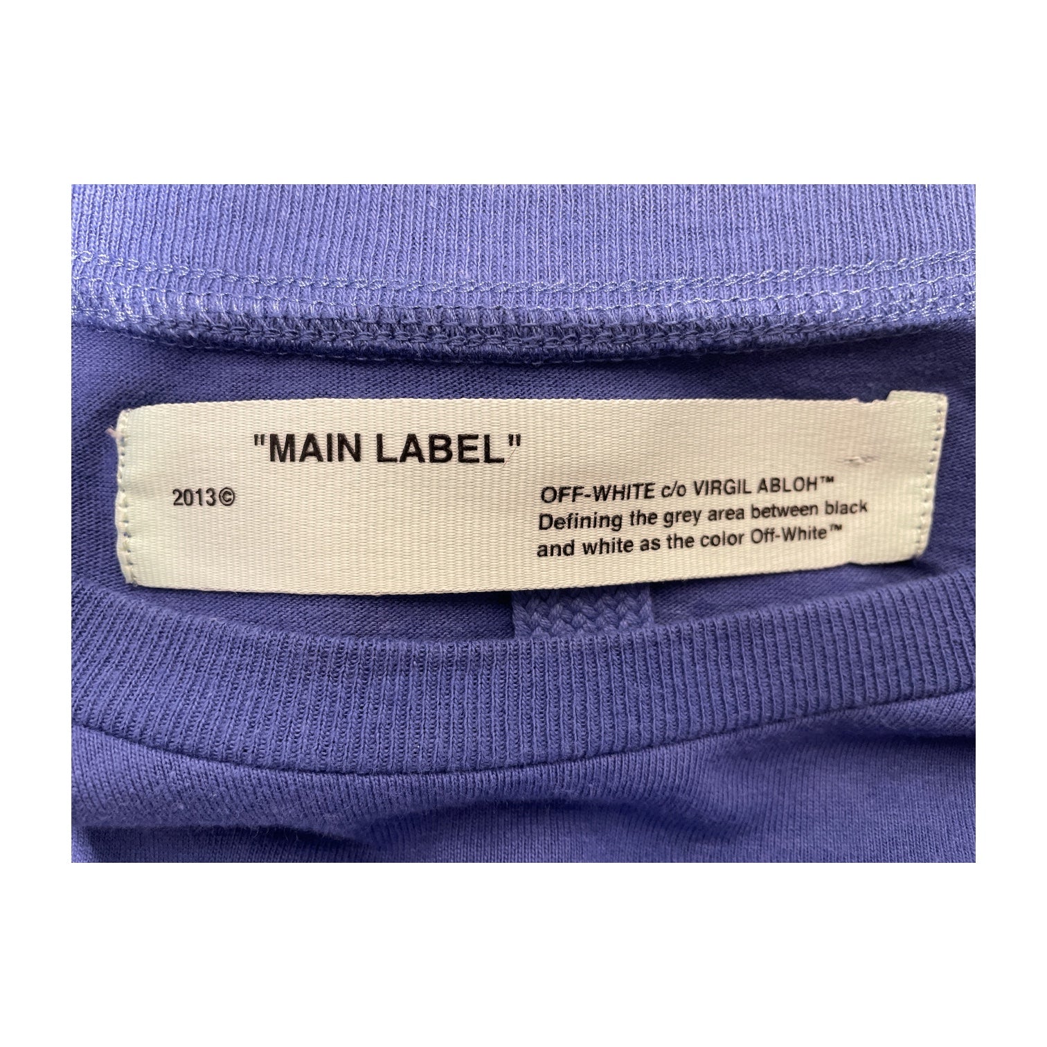 OFF-WHITE/LS T-Shirt/XL/Cotton/IDG/Graphic/Yellow Arrow view 3