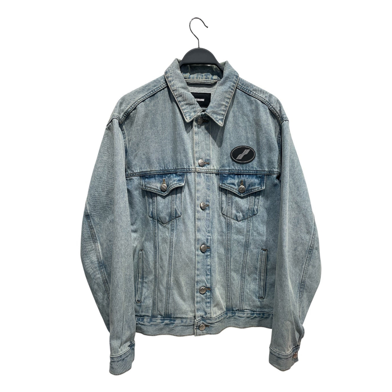 WE11DONE/Denim Jkt/M/Denim/BLU/Patch Logo Denim Jacket view 1