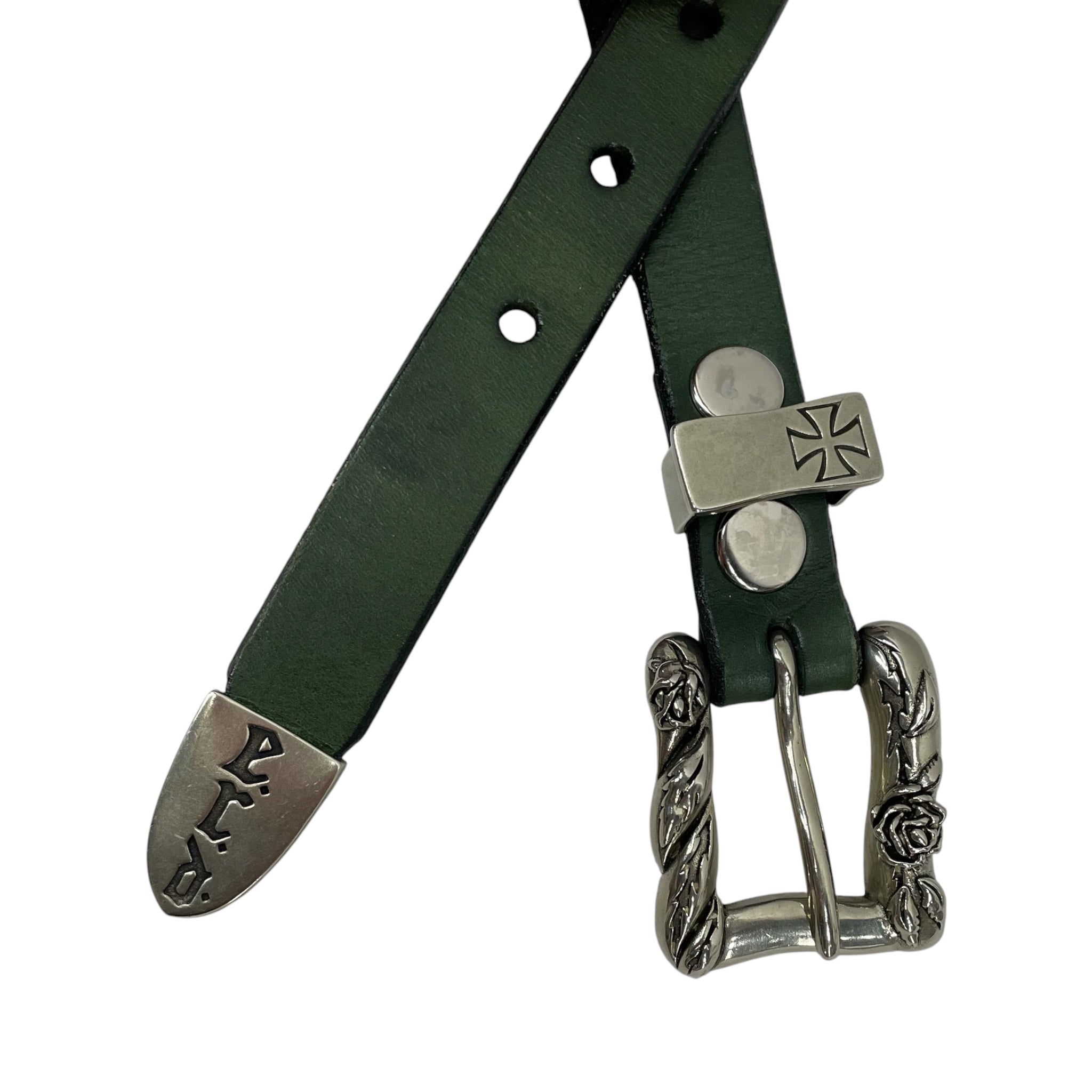 enfants riches deprimes/Belt/Leather/GRN/M's/PYRAMID STUDS SIZE/85 view 2