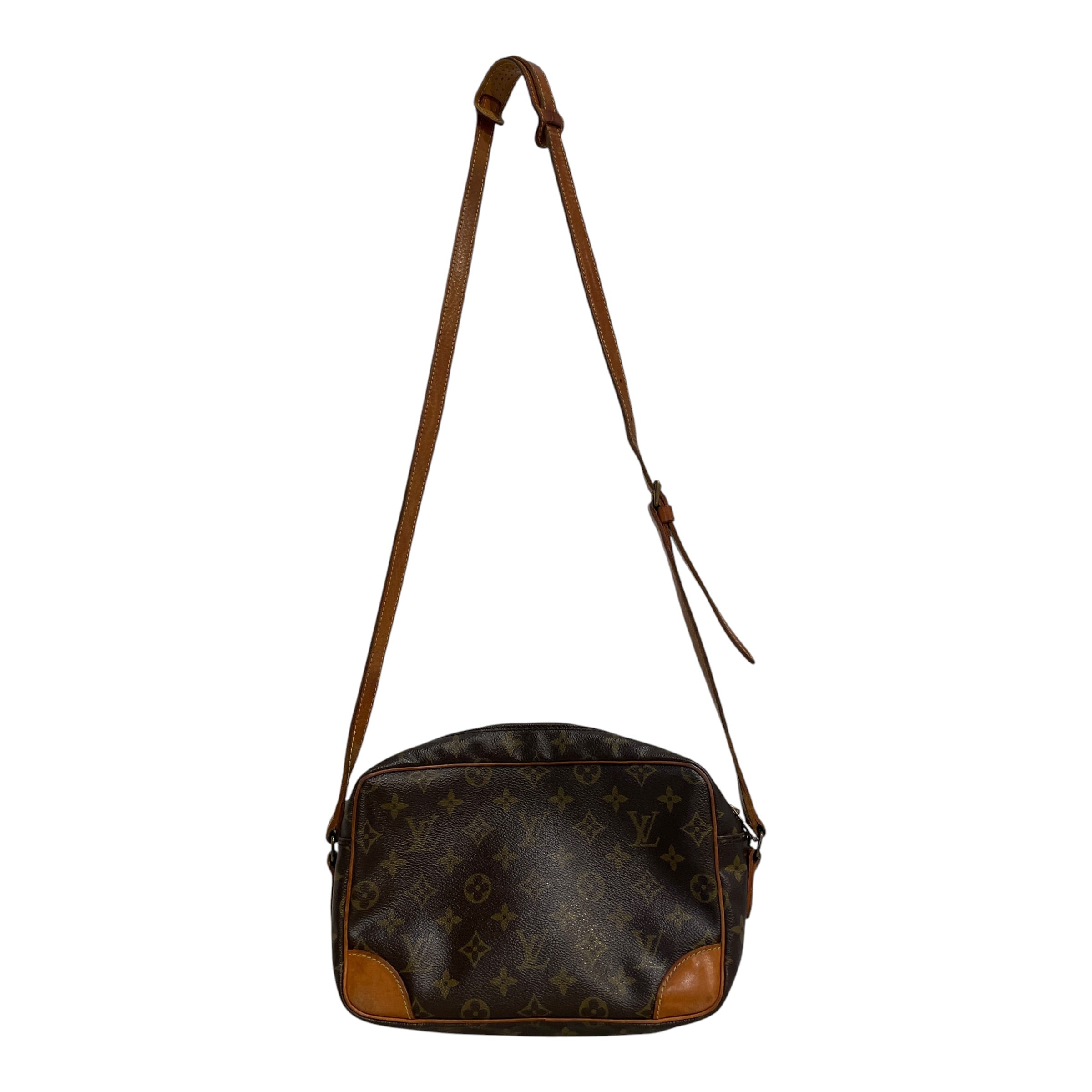LOUIS VUITTON/Cross Body Bag/Monogram/Leather/BRW/Trocadero Mono Shoulder Bag view 3
